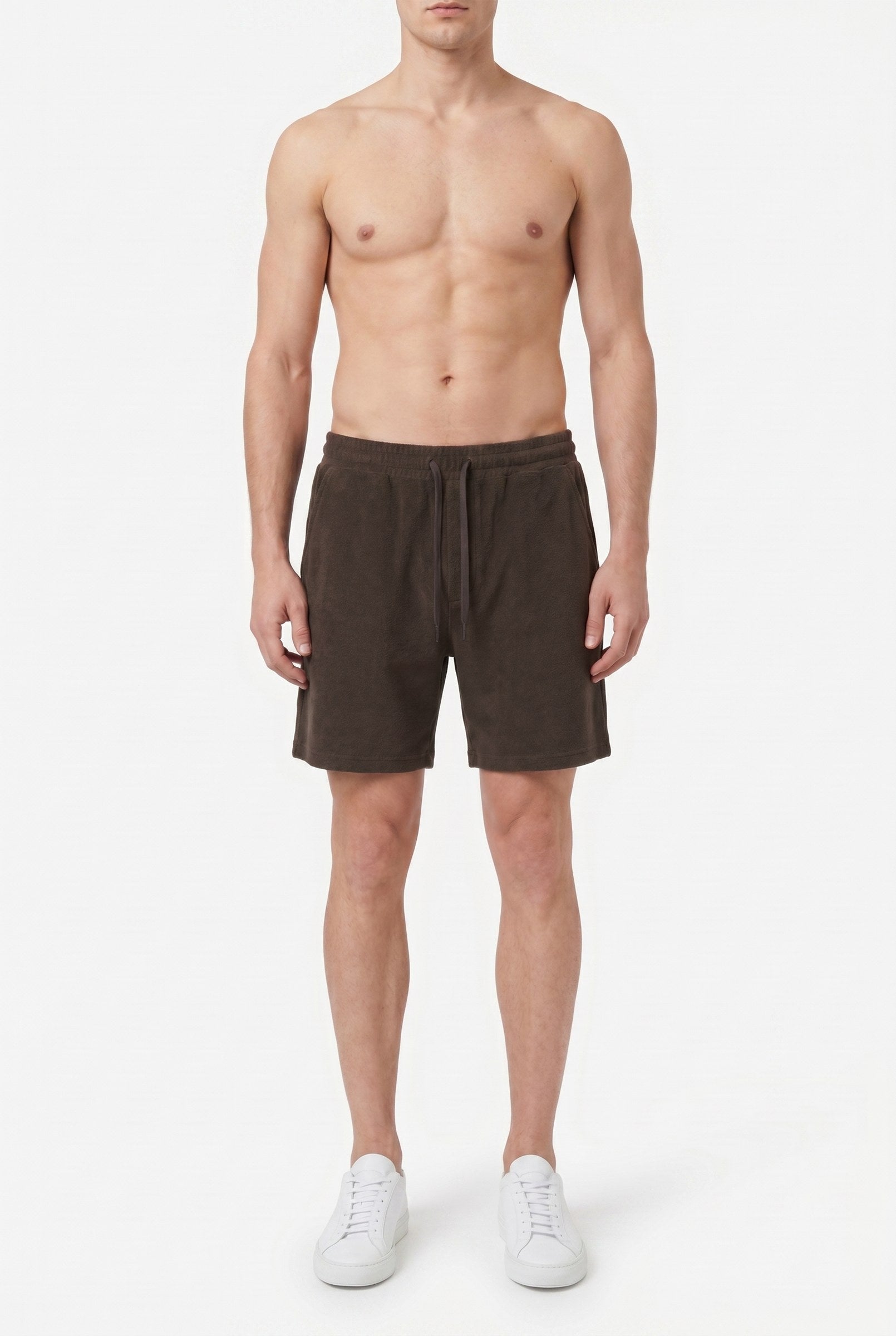Men's Seersucker Texture Swim Shorts | Blackstone London