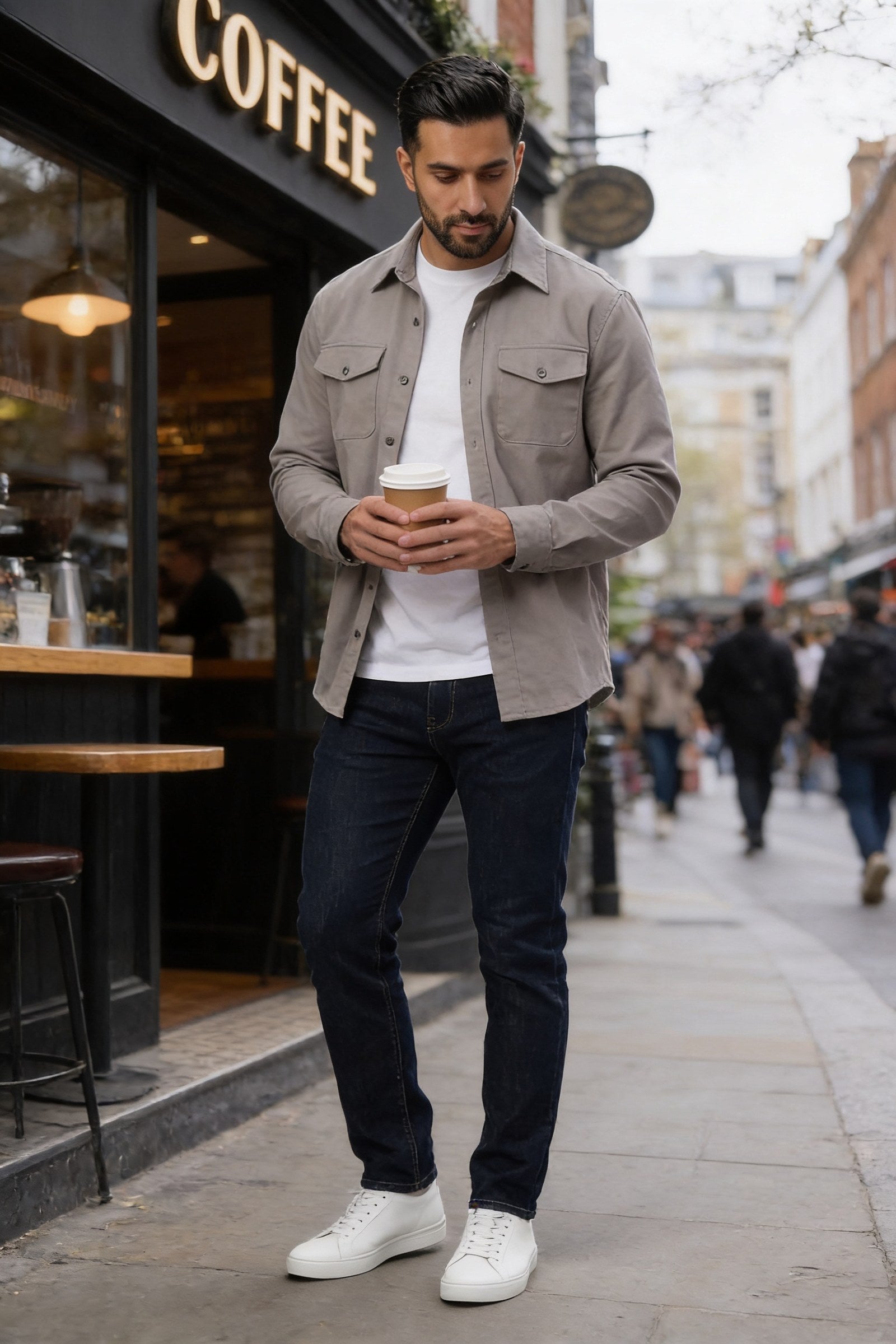 Men's Capo Overshirt | Blackstone London