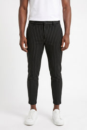 Men's Signature Half Belt Trousers | Blackstone London