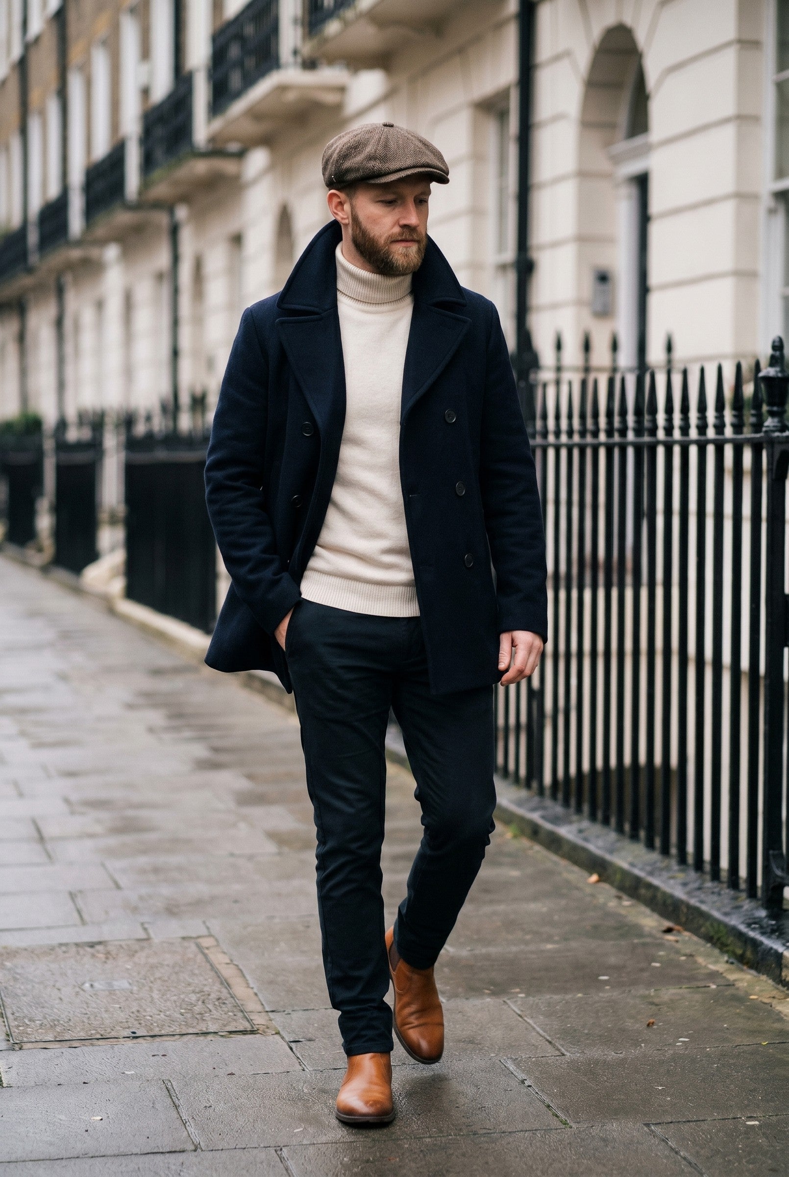 Men's Heritage Newsboy Cap | Blackstone London