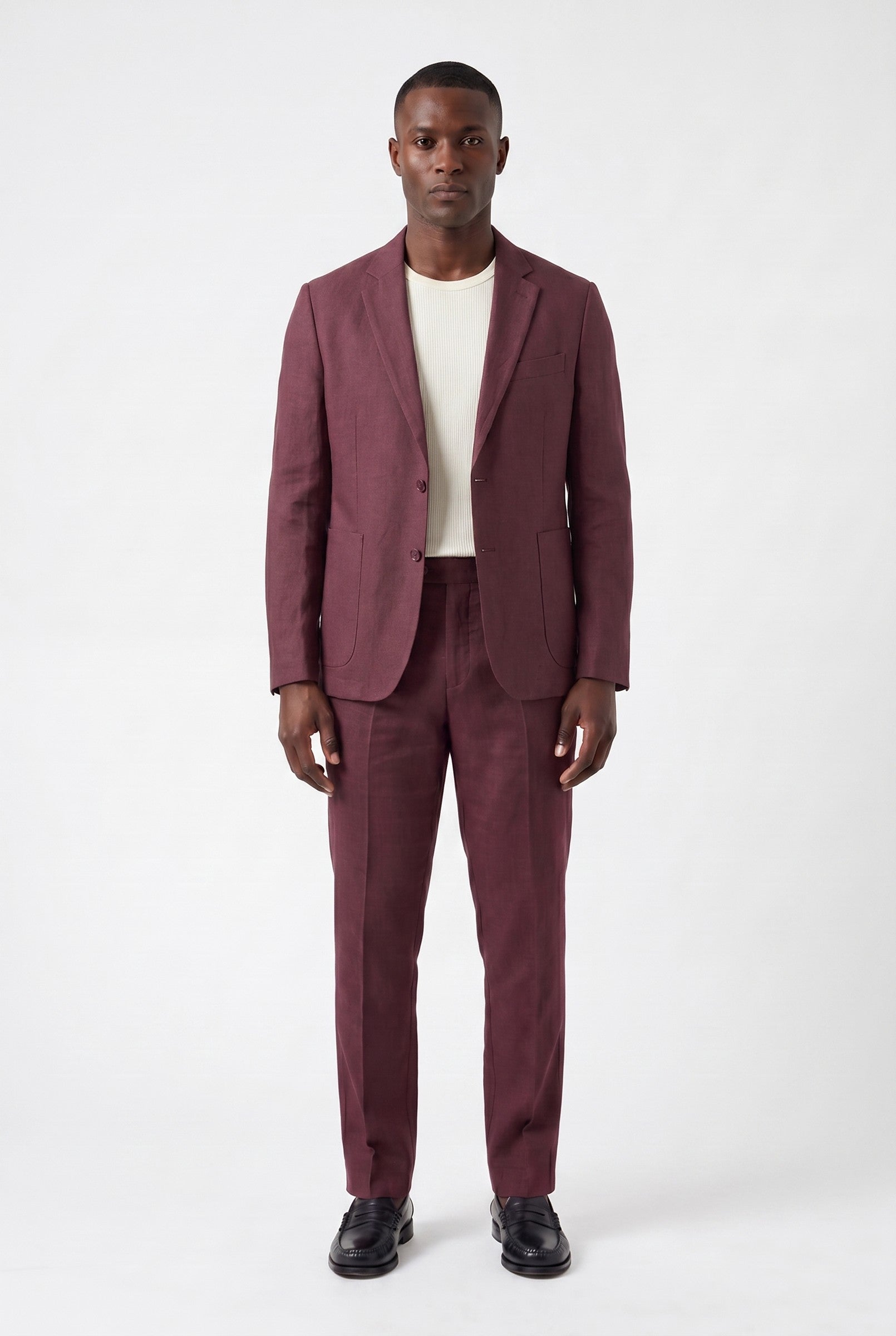 Men's Linen Tailored Blazer | Blackstone London