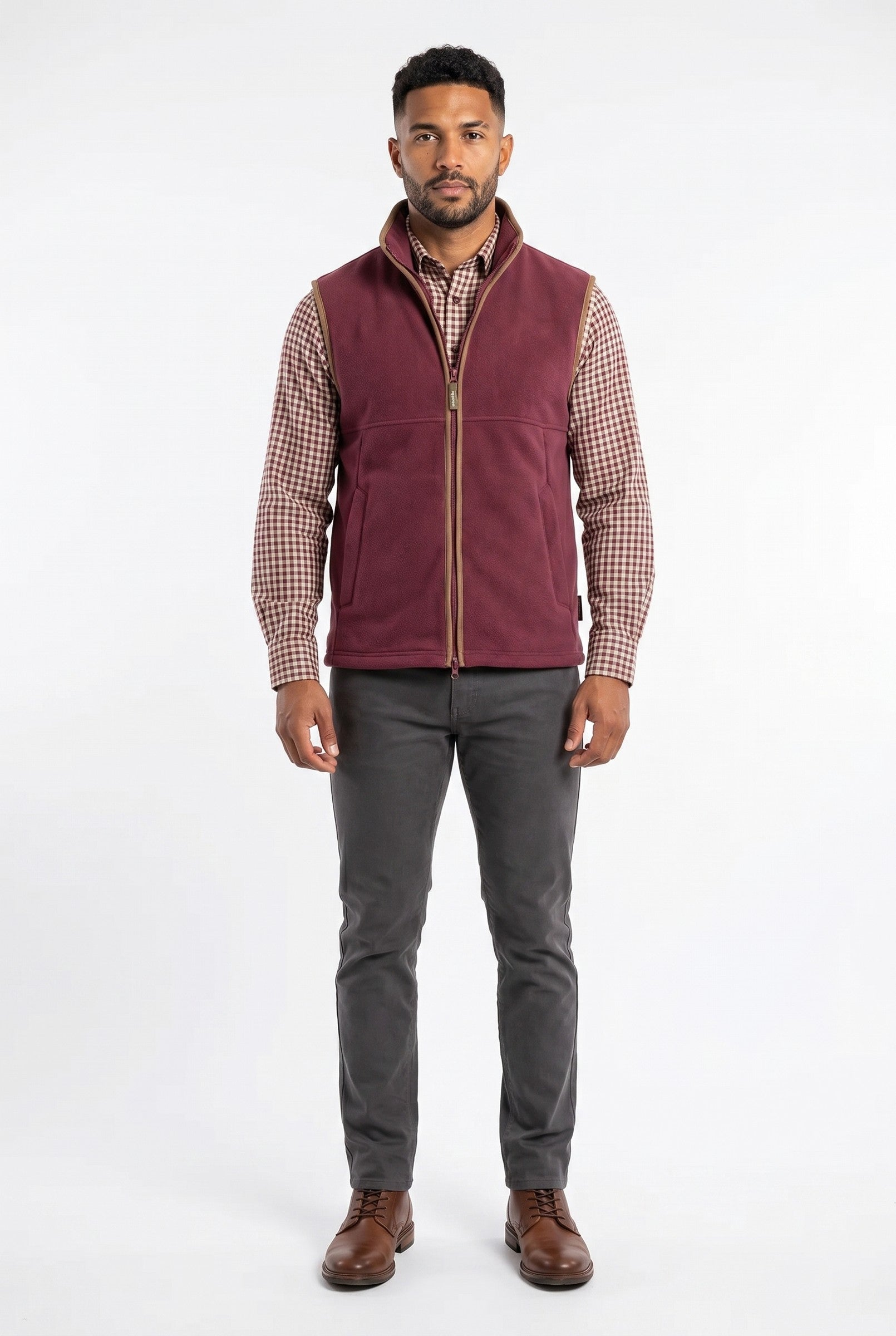 Men's Heritage Fleece Gilet | Blackstone London