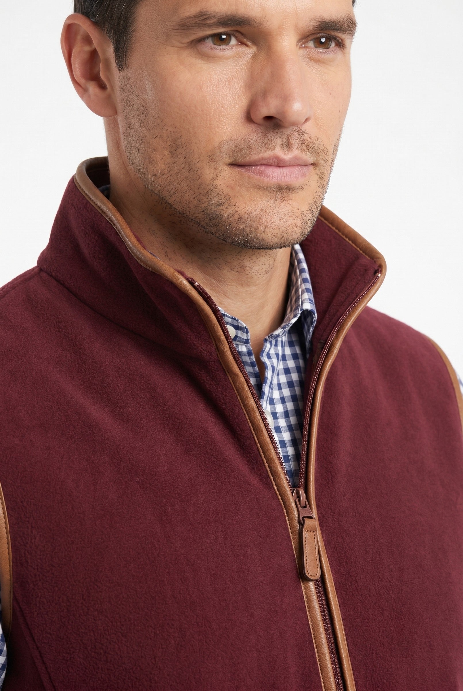 Men's Oakham Fleece Gilet | Blackstone London