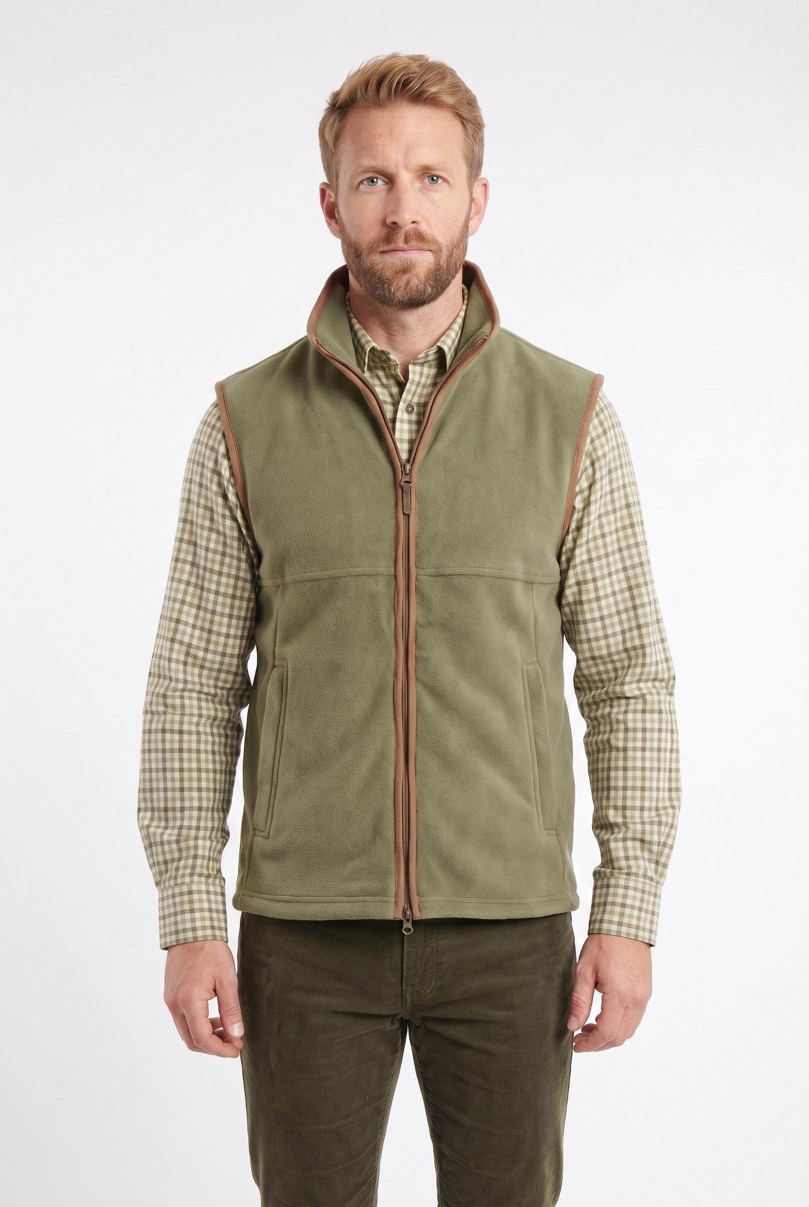 Men's Heritage Fleece Gilet | Blackstone London