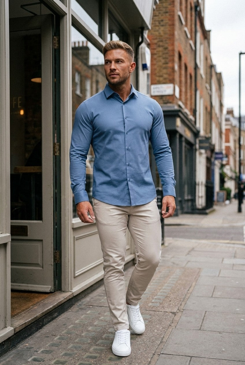 Men's Premium Dress Shirt | Blackstone London
