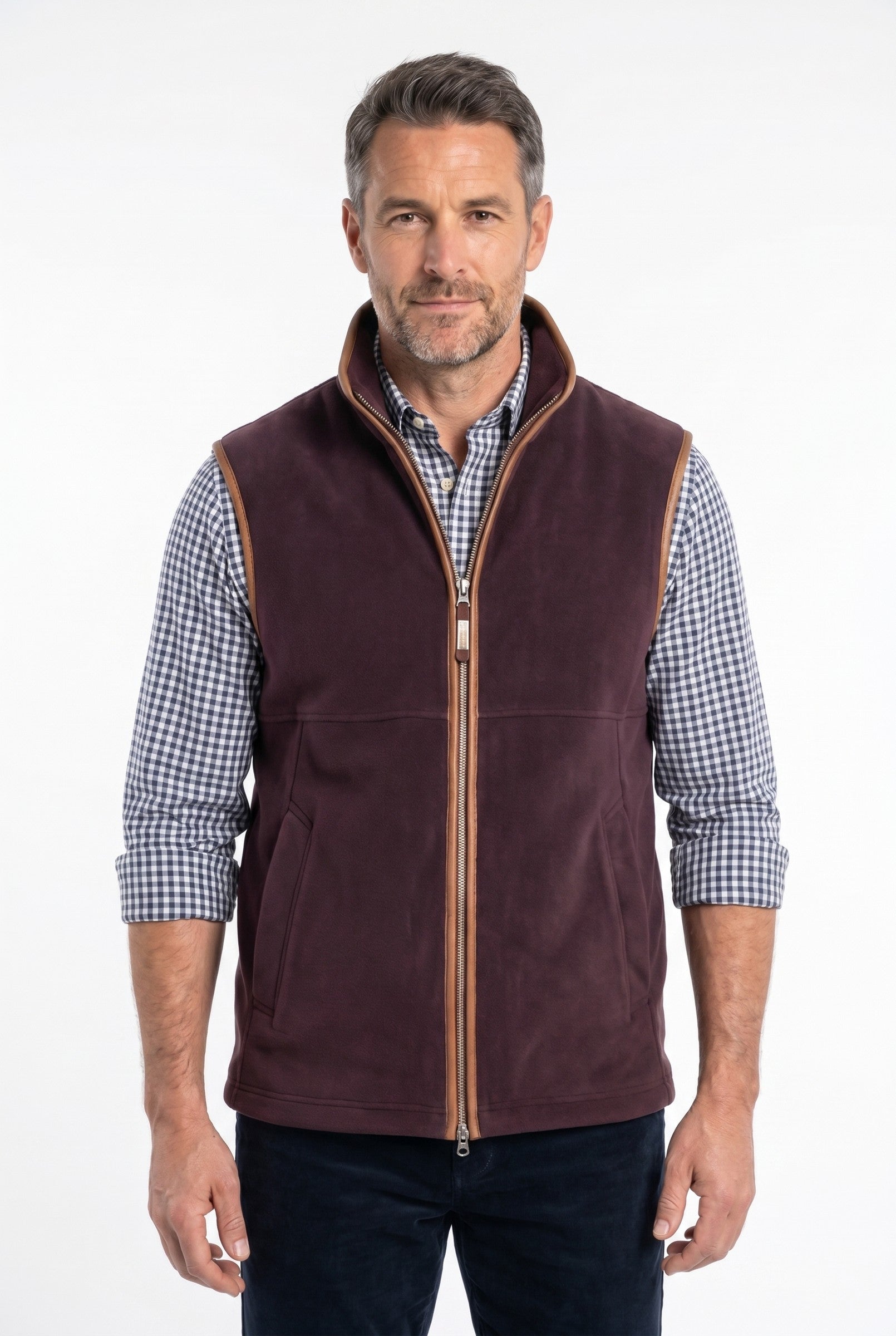 Men's Oakham Fleece Gilet | Blackstone London