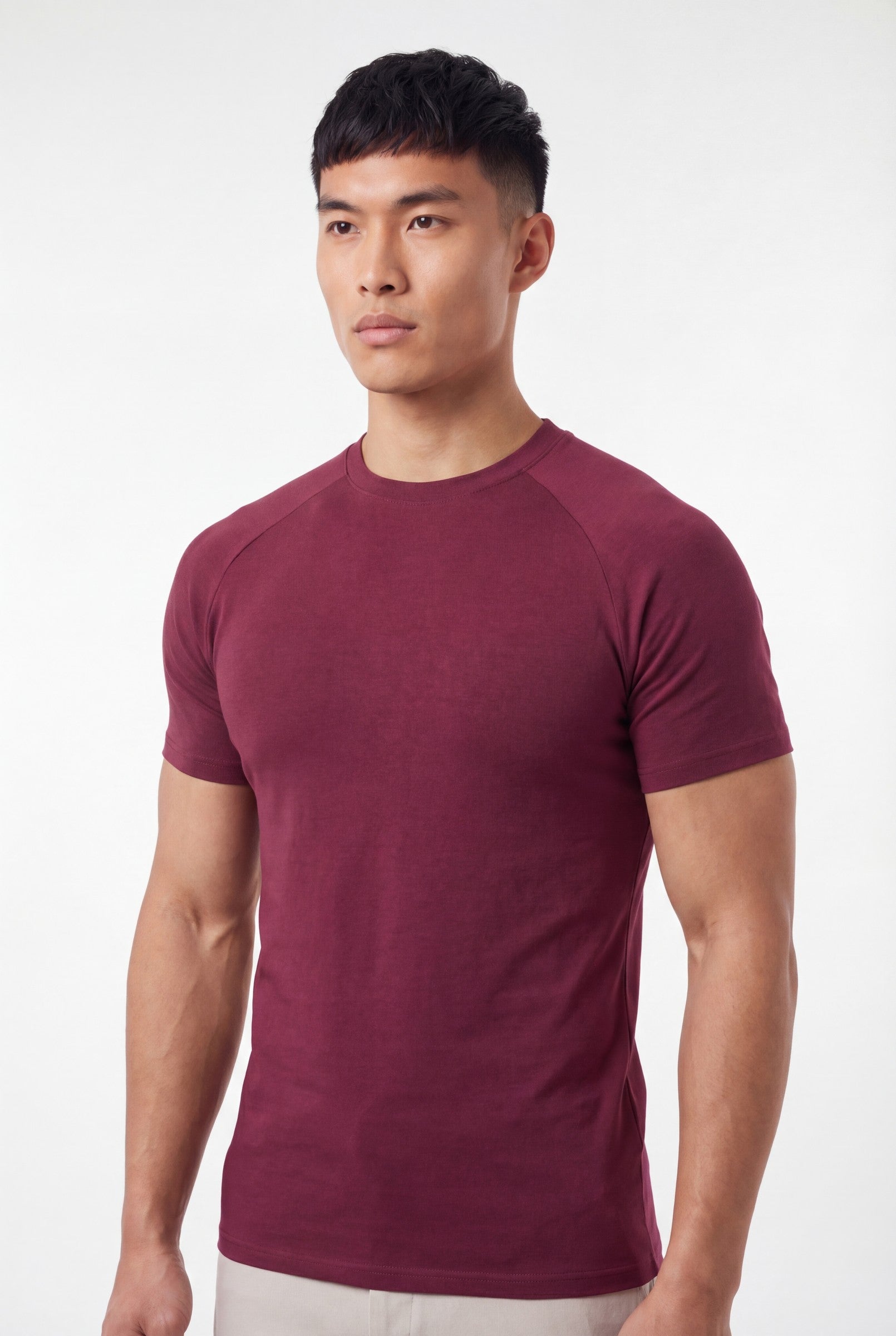 Men's Muscle Fit Crewneck T-Shirt | Blackstone London