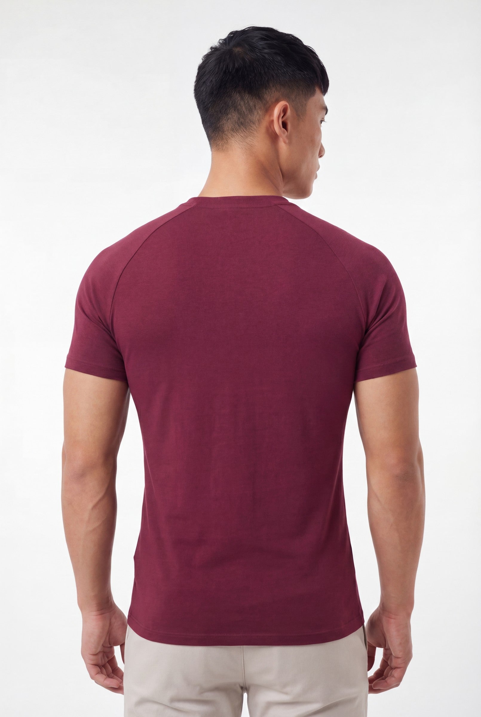 Men's Muscle Fit Crewneck T-Shirt | Blackstone London