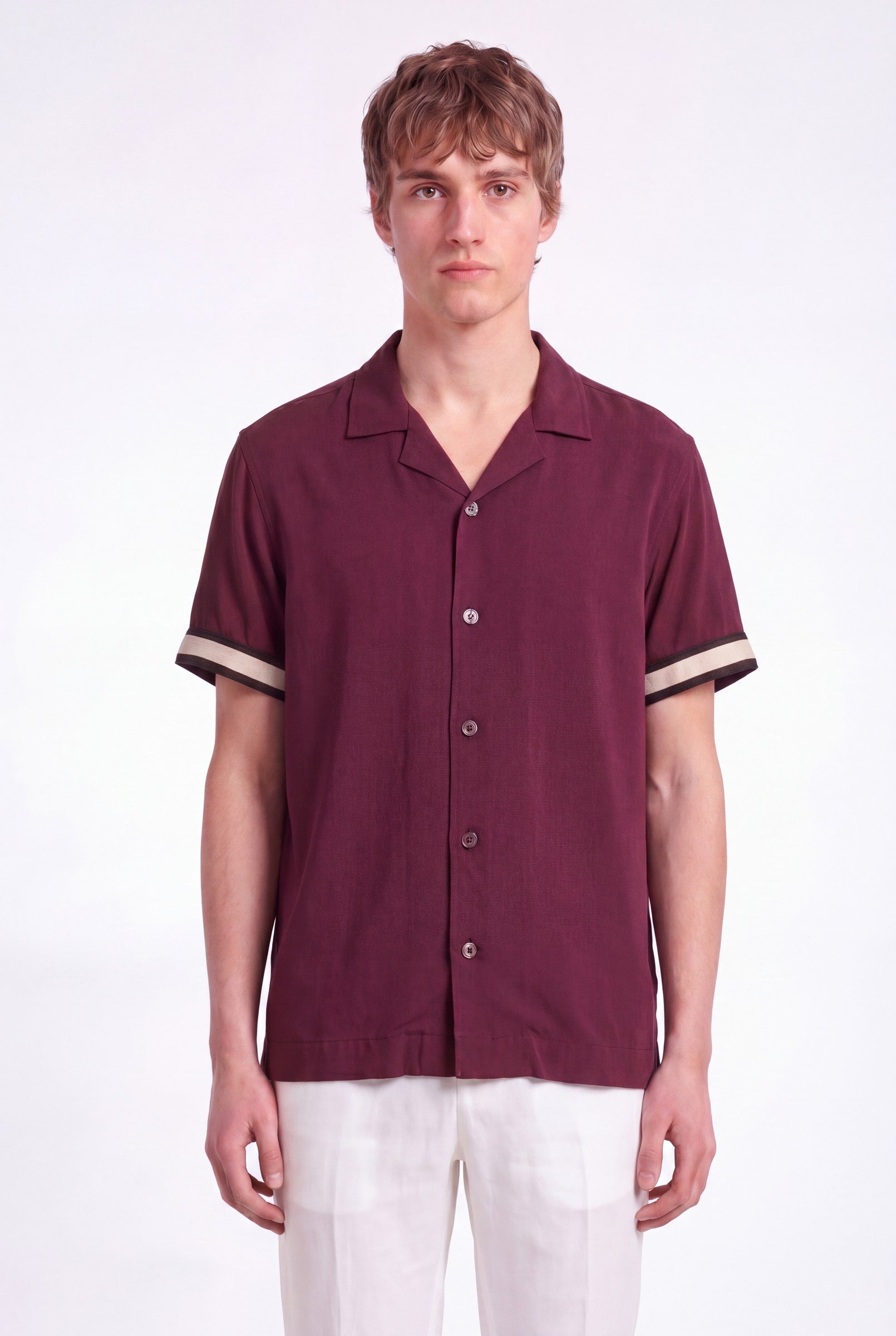 Men's Ecovero Viscose Resort Shirt | Blackstone London