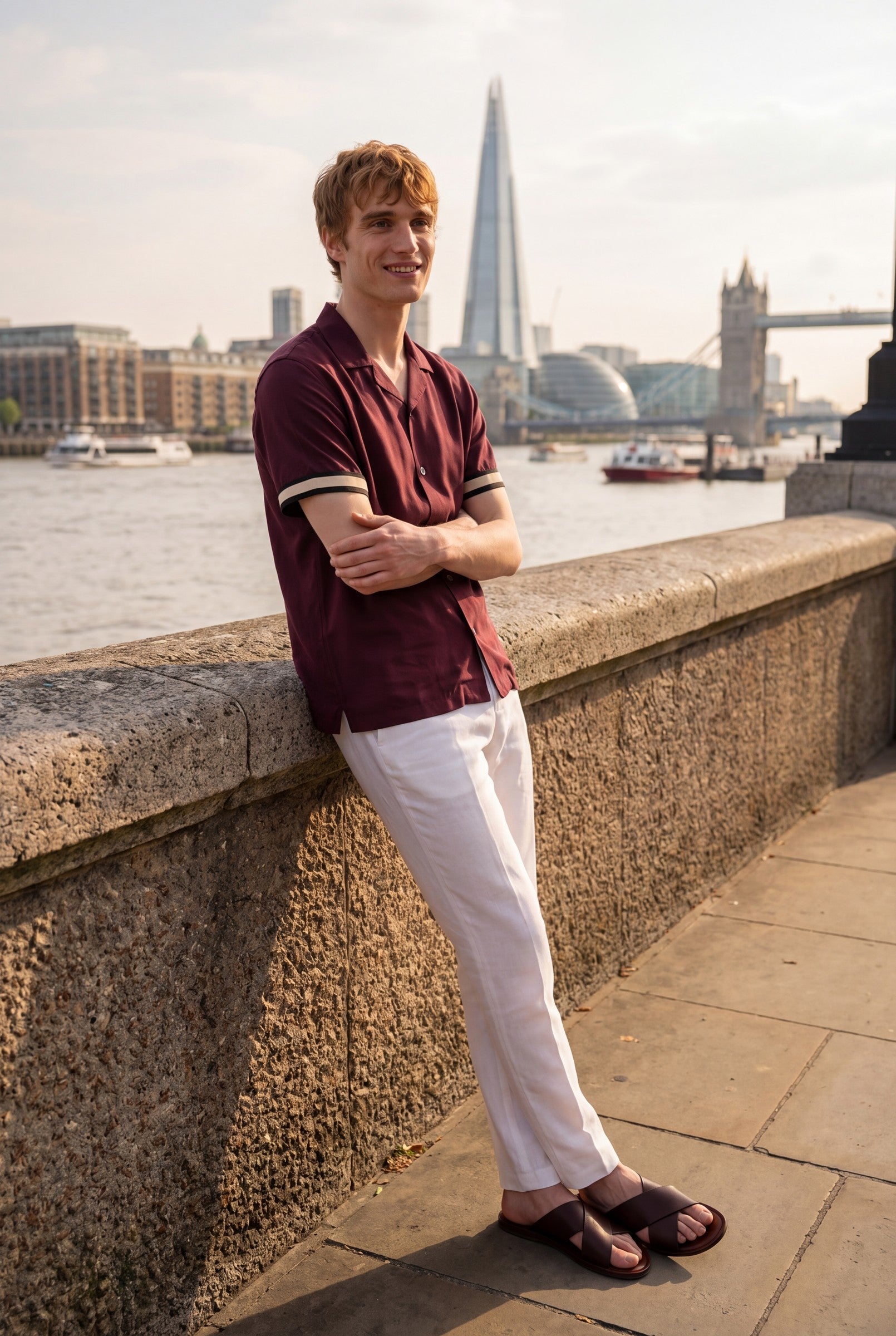 Men's Ecovero Viscose Resort Shirt | Blackstone London