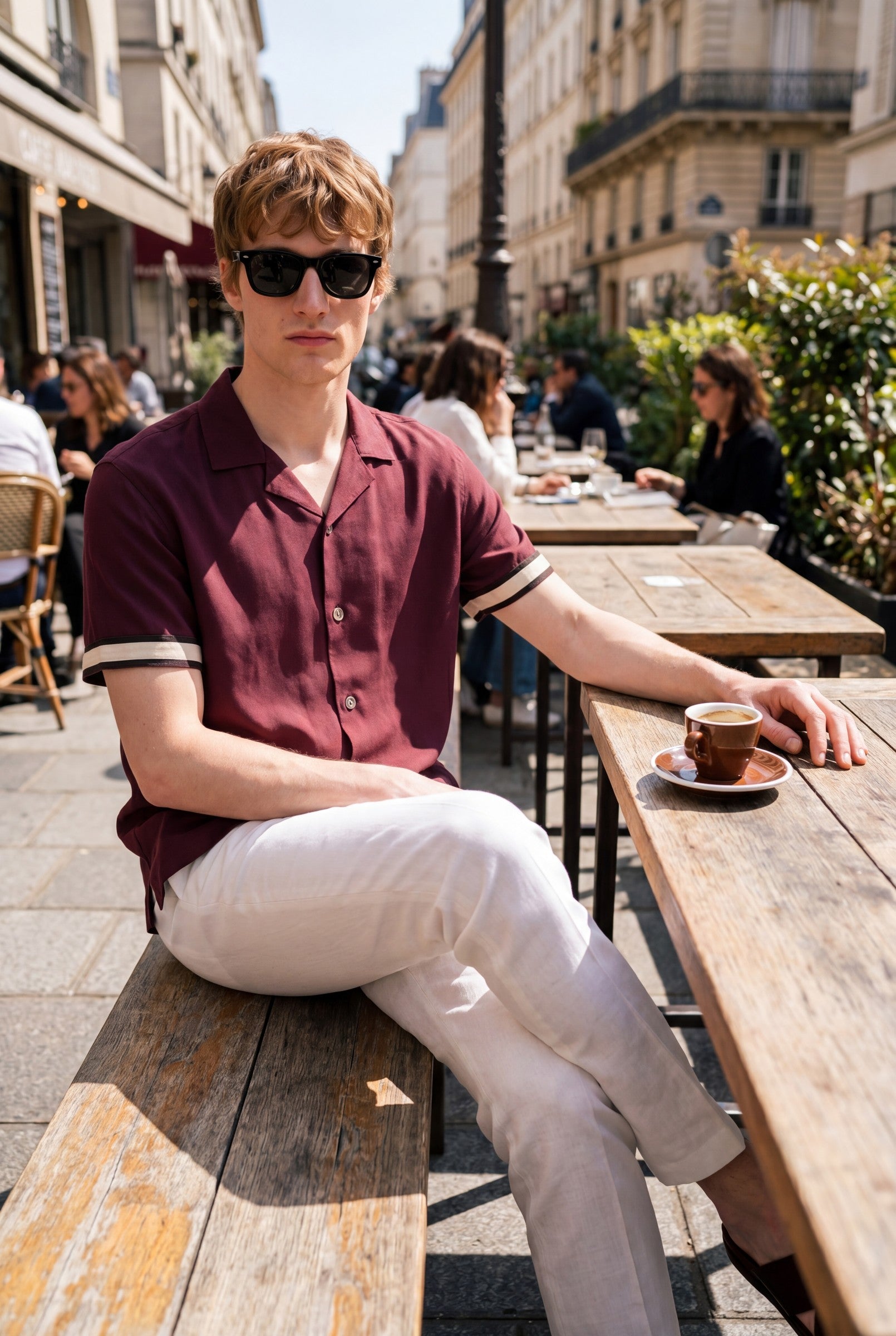 Men's Ecovero Viscose Resort Shirt | Blackstone London