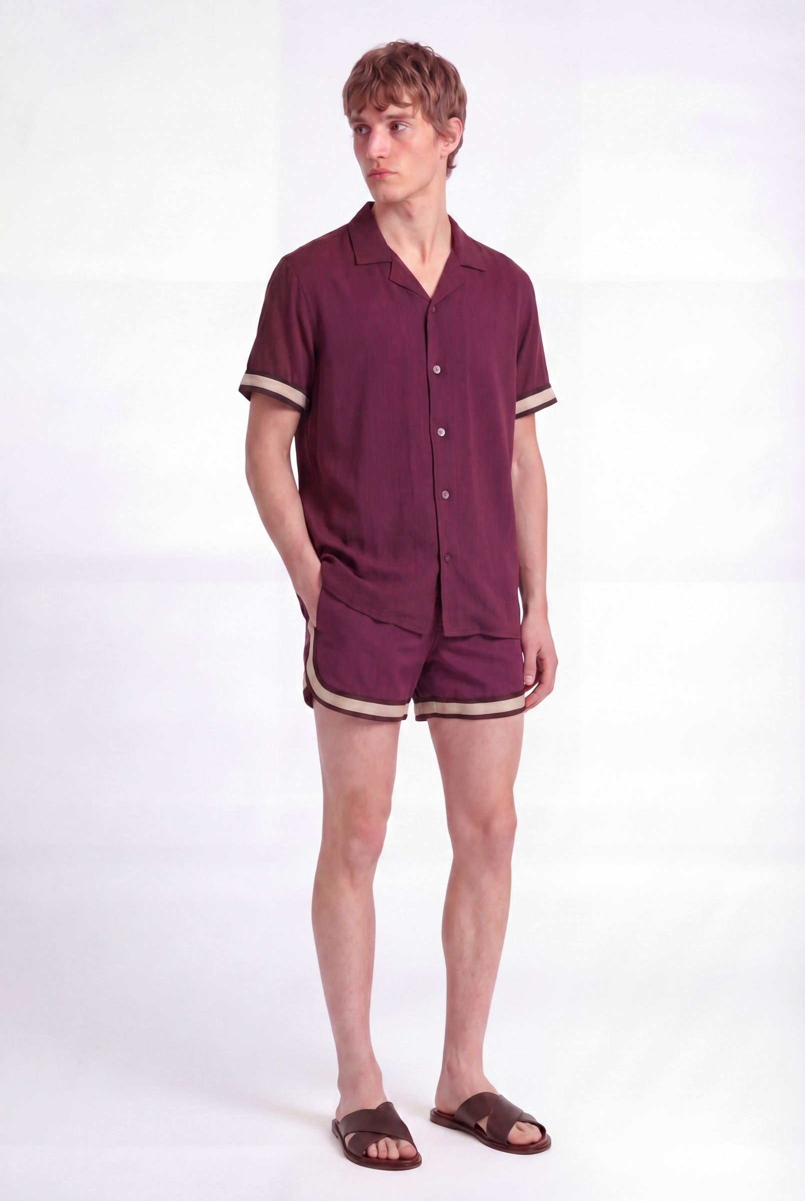 Men's Recycled Nylon Baller Swim Shorts | Blackstone London