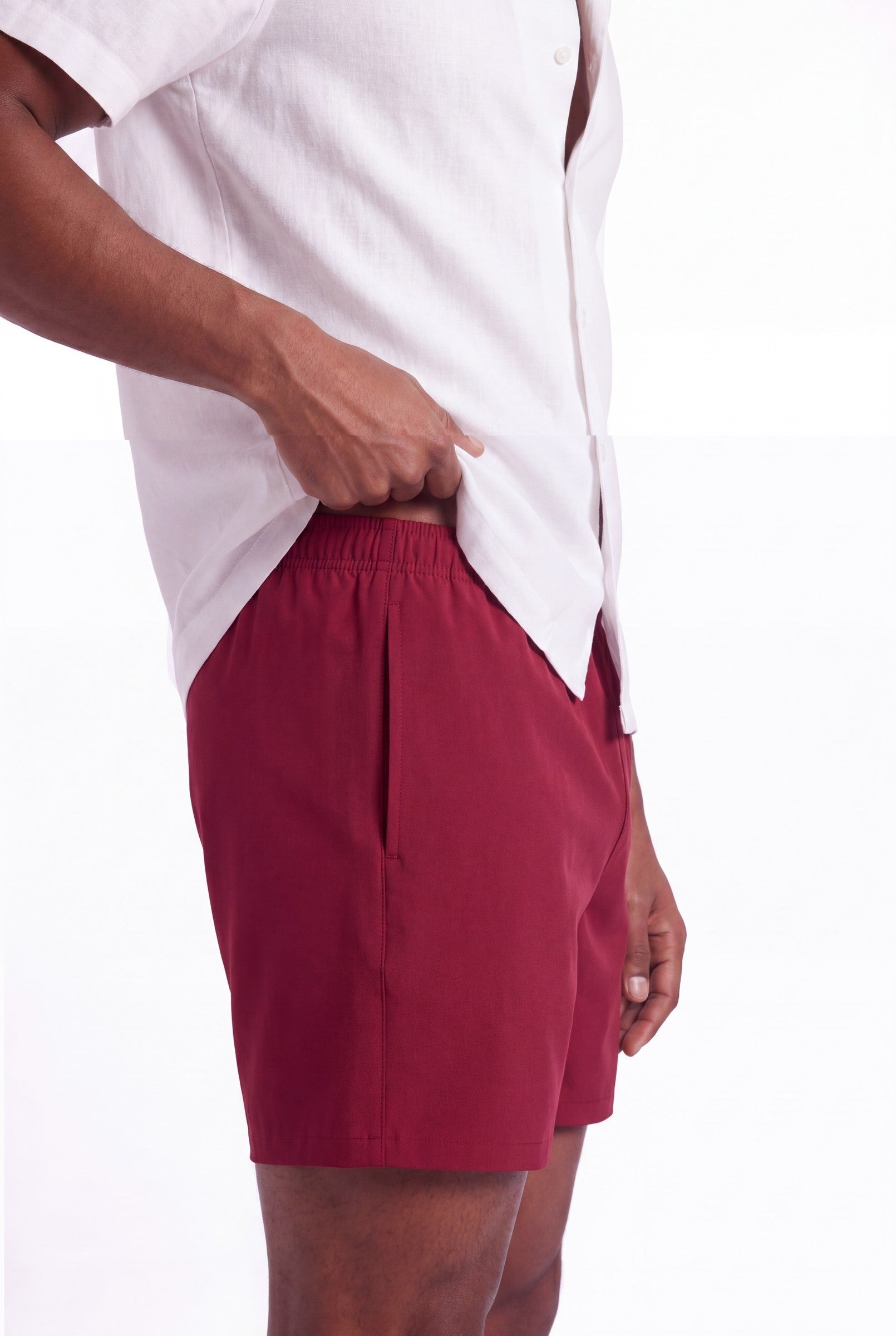 Men's Solid Resort Swim Shorts | Blackstone London