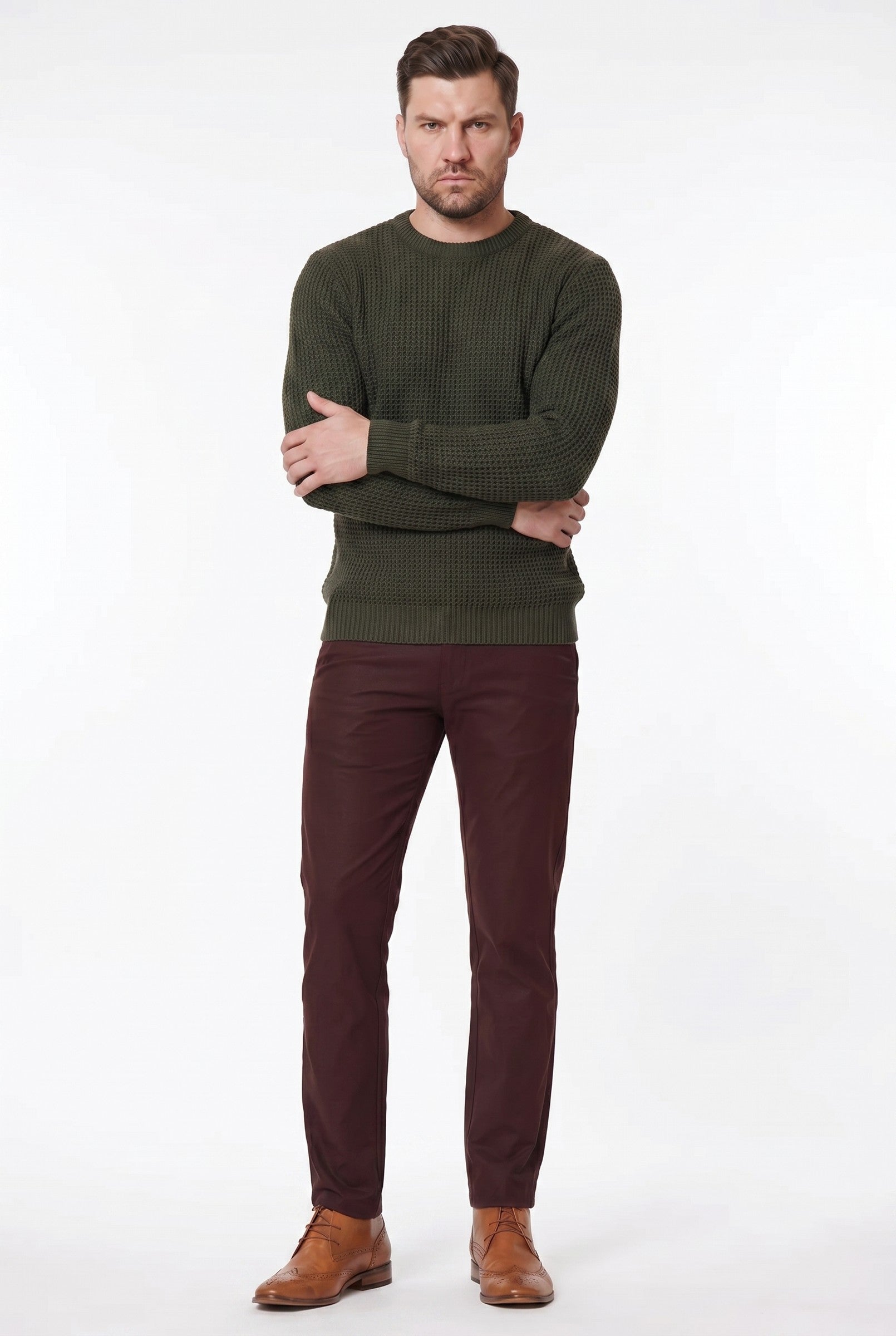 Men's Slim Tailored Chinos | Blackstone London