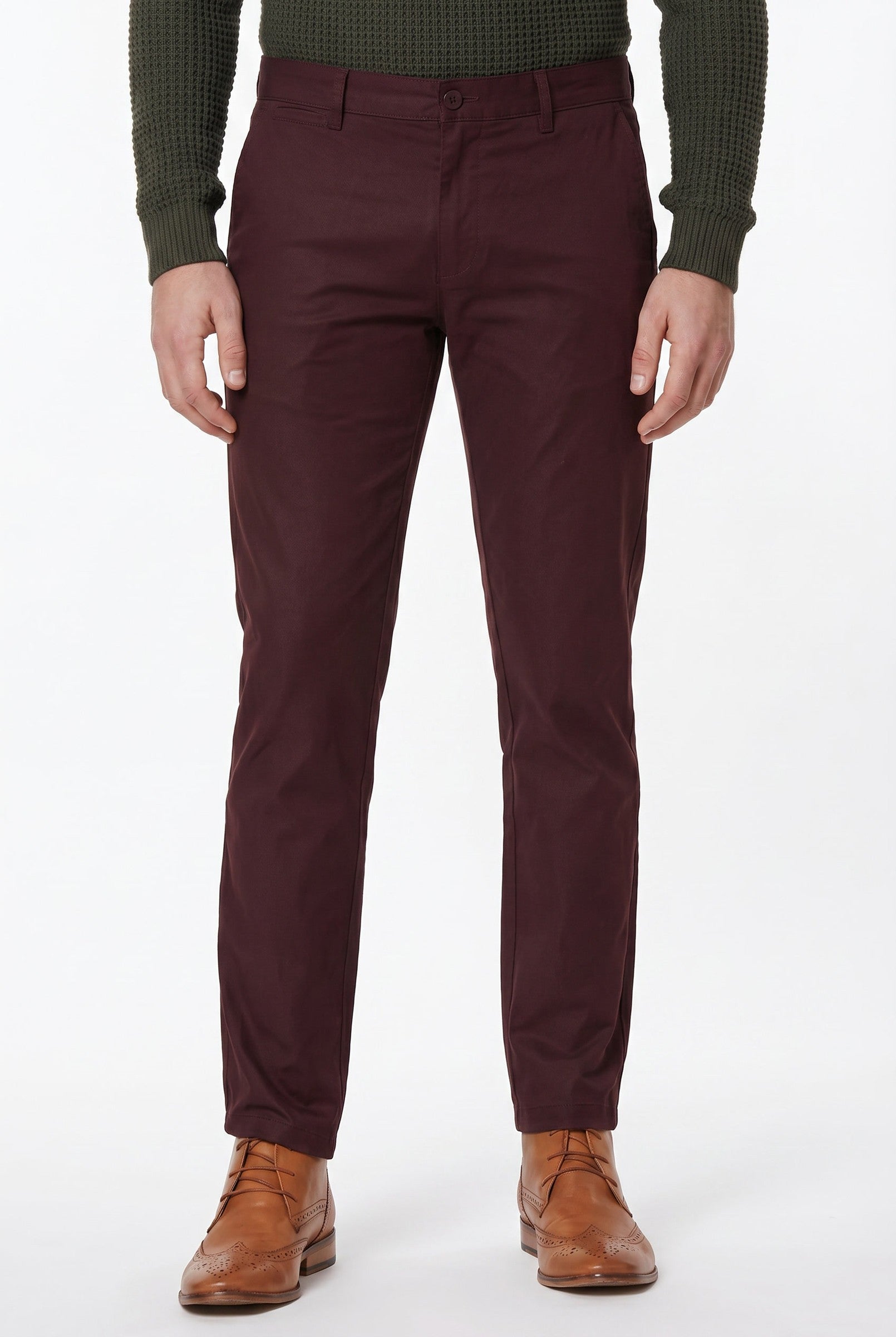 Men's Slim Tailored Chinos | Blackstone London