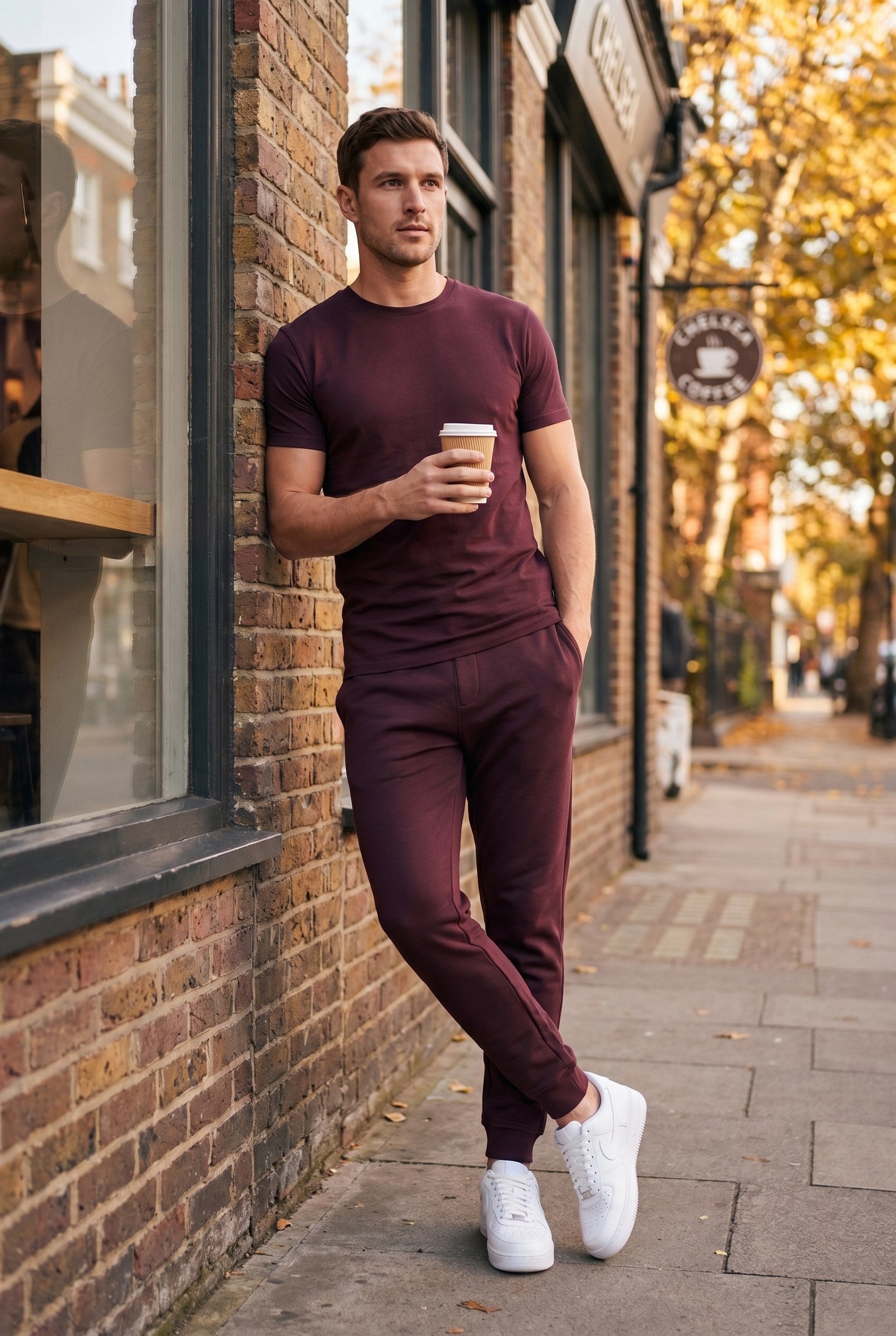 Men's Pro Fleece Tapered Joggers | Blackstone London