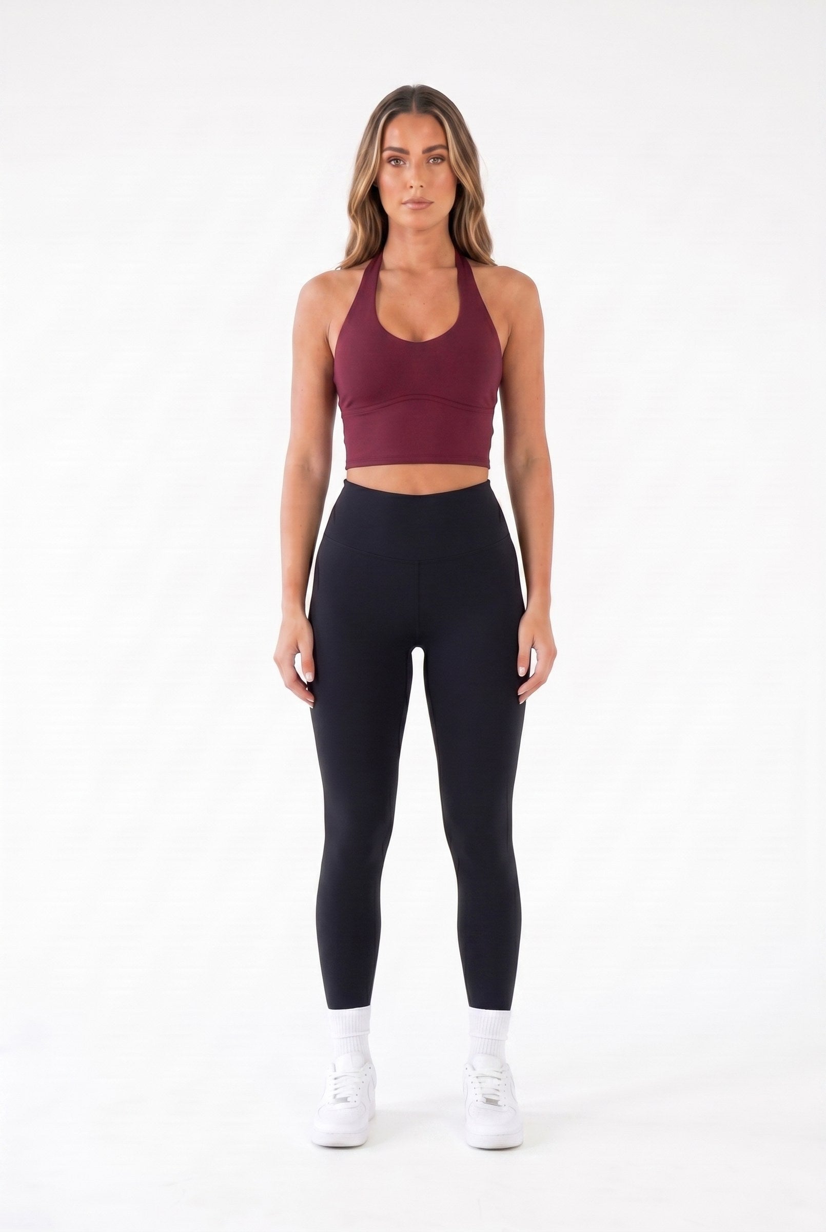 Women's NKD Halter Shelf Tank Top | Blackstone London