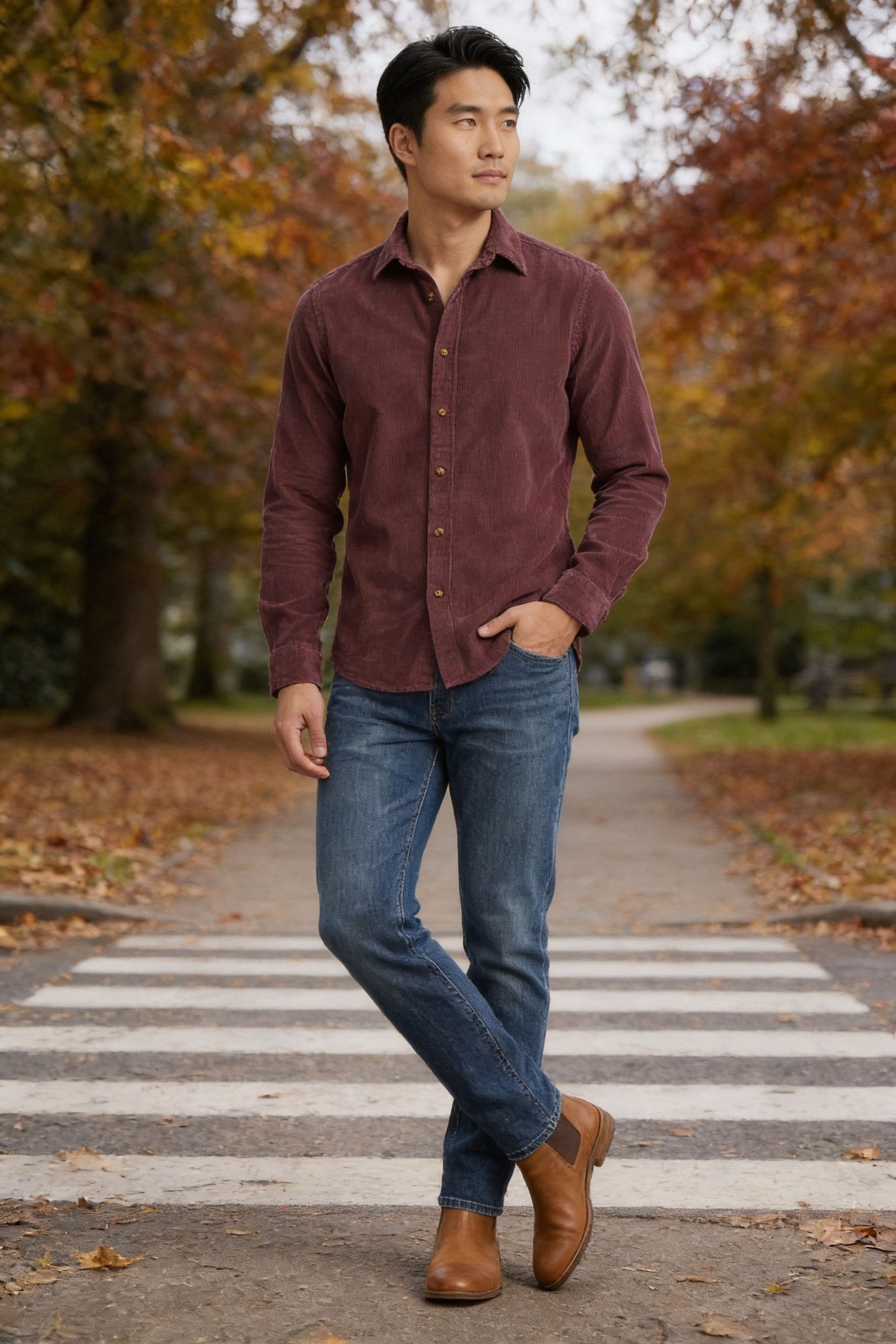 Men's Wyck Corduroy Shirt | Blackstone London