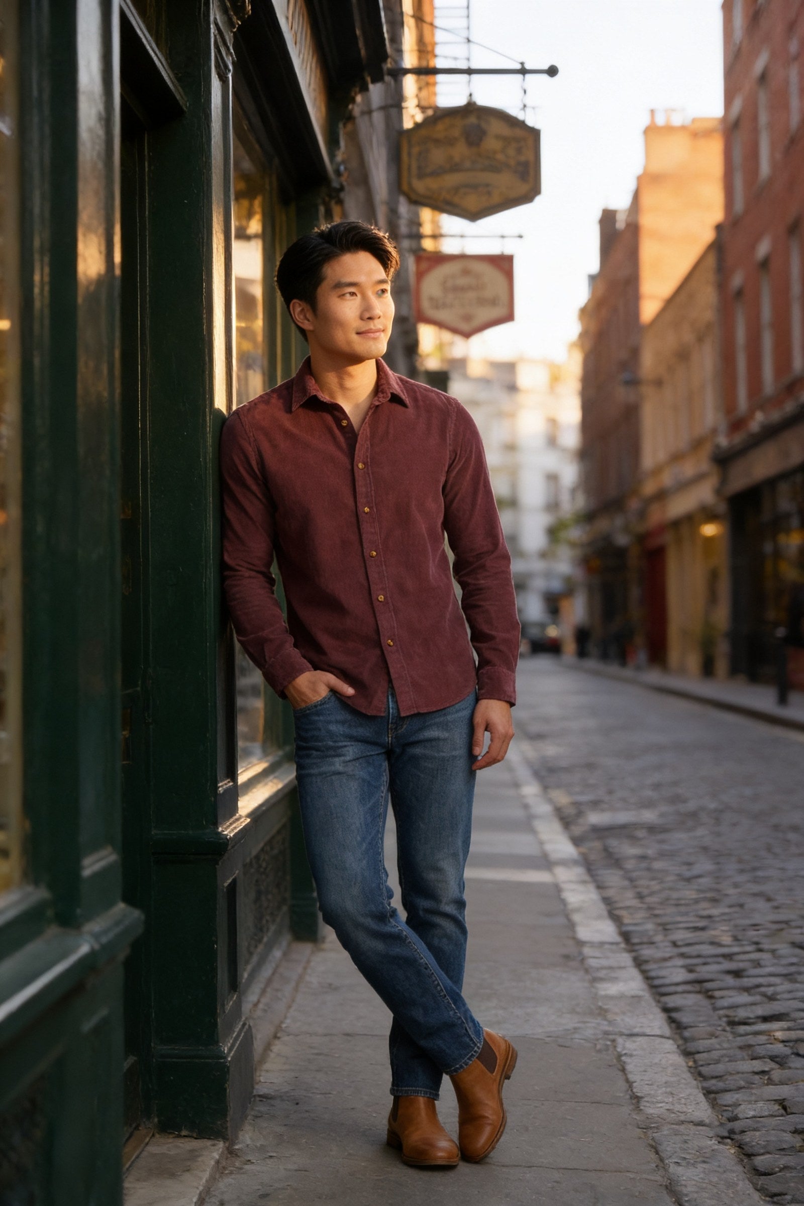 Men's Wyck Corduroy Shirt | Blackstone London