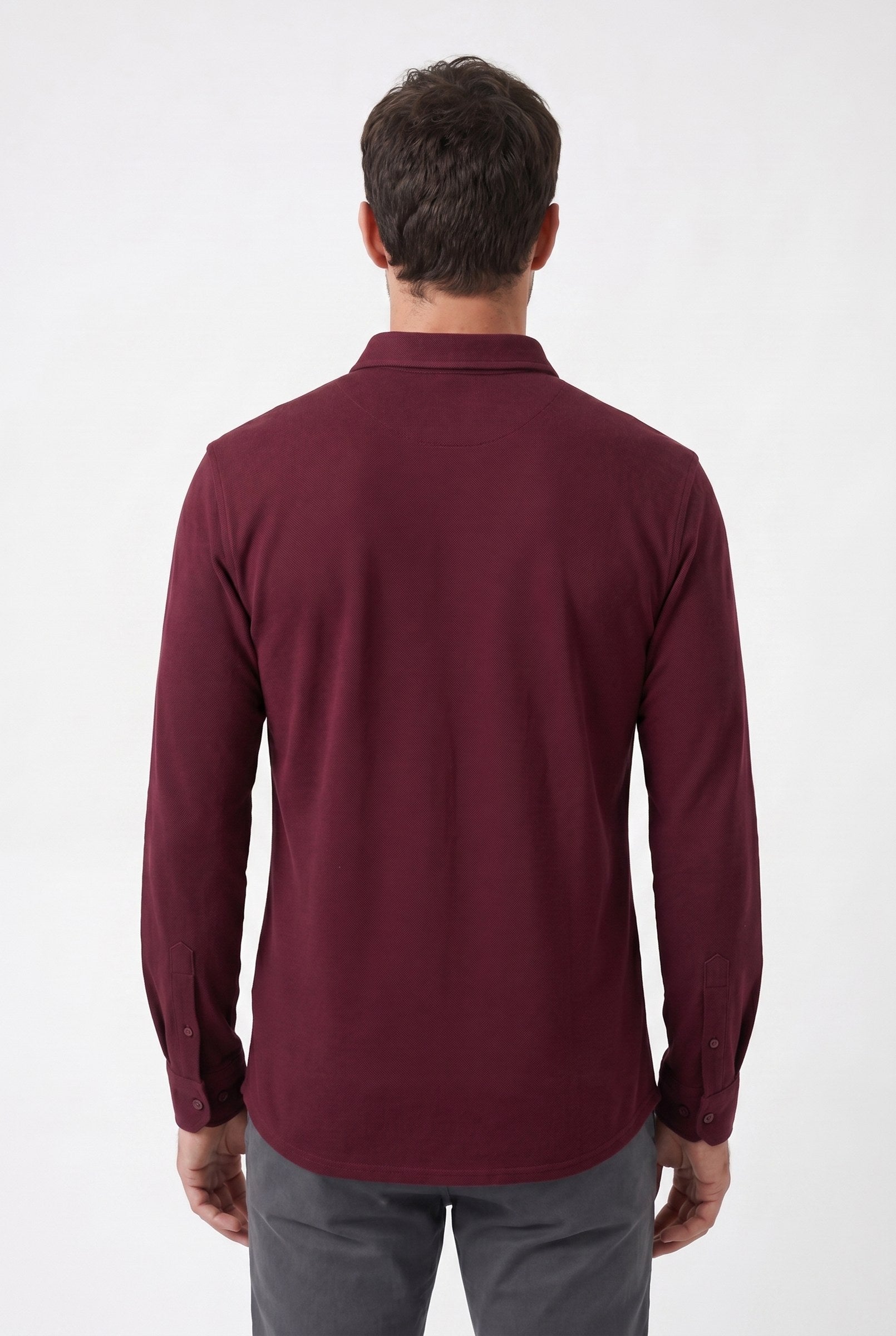 Men's Galloway Pique Jersey Shirt | Blackstone London