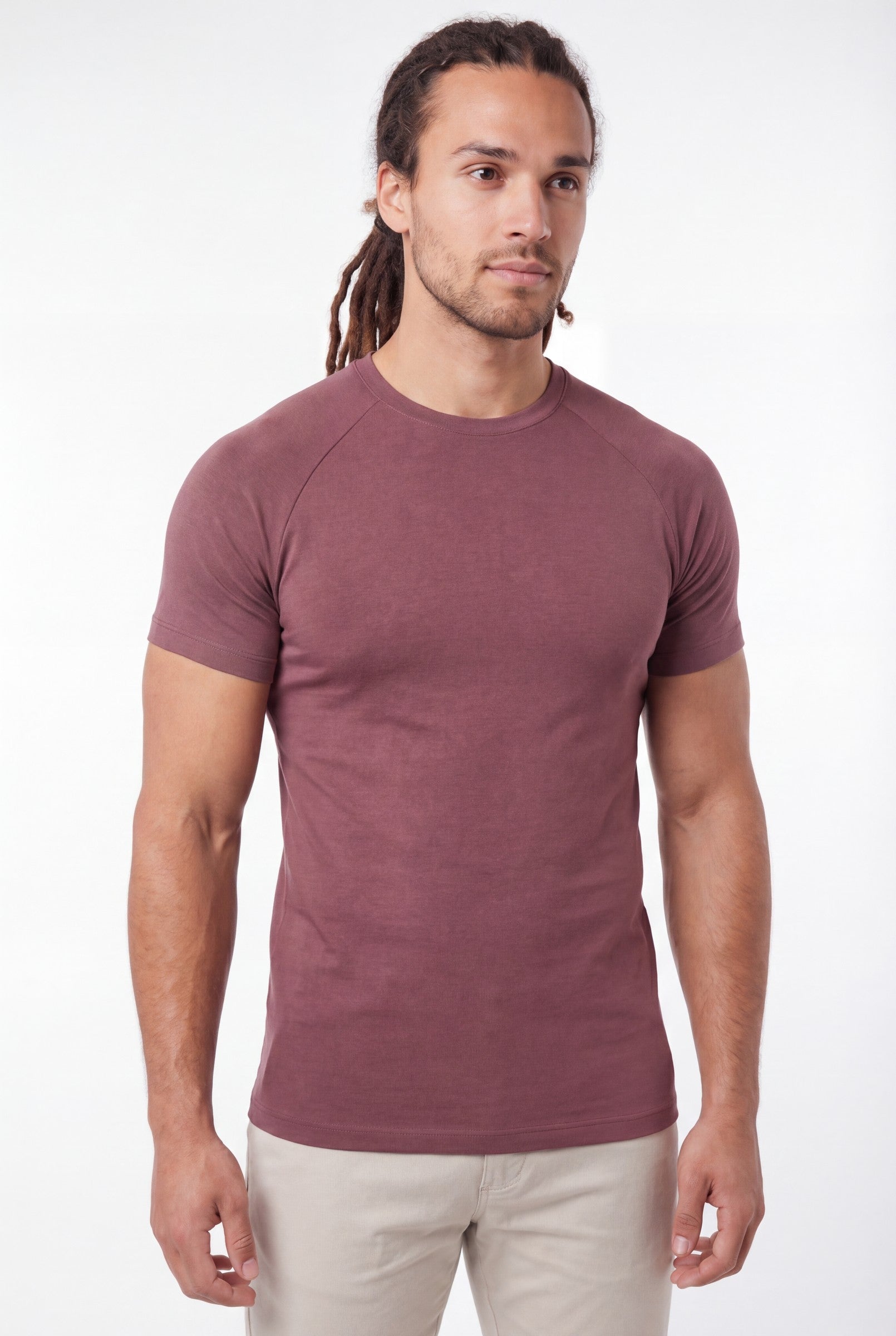 Men's Mercerised Cotton Crewneck T-Shirt | Blackstone London