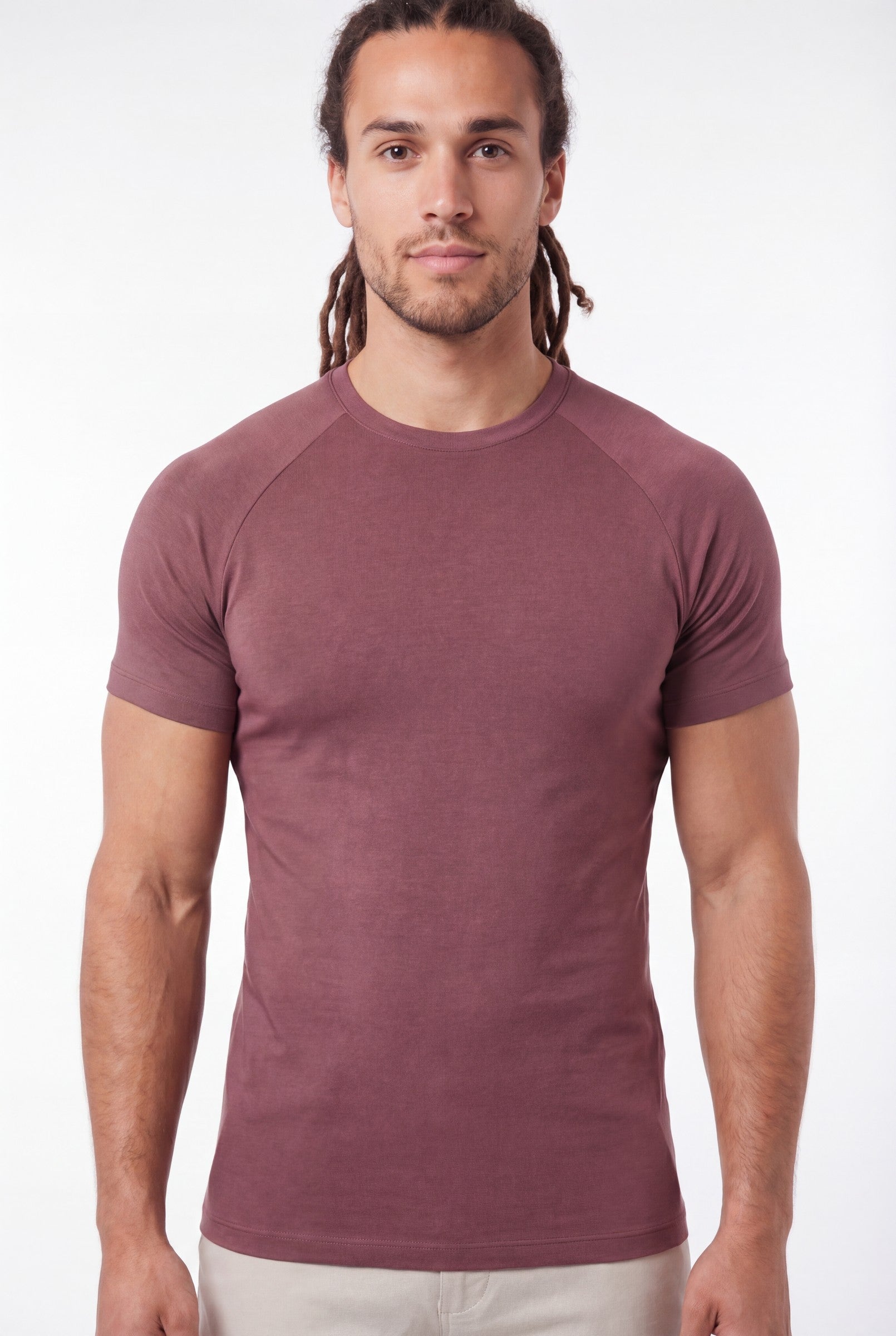 Men's Mercerised Cotton Crewneck T-Shirt | Blackstone London