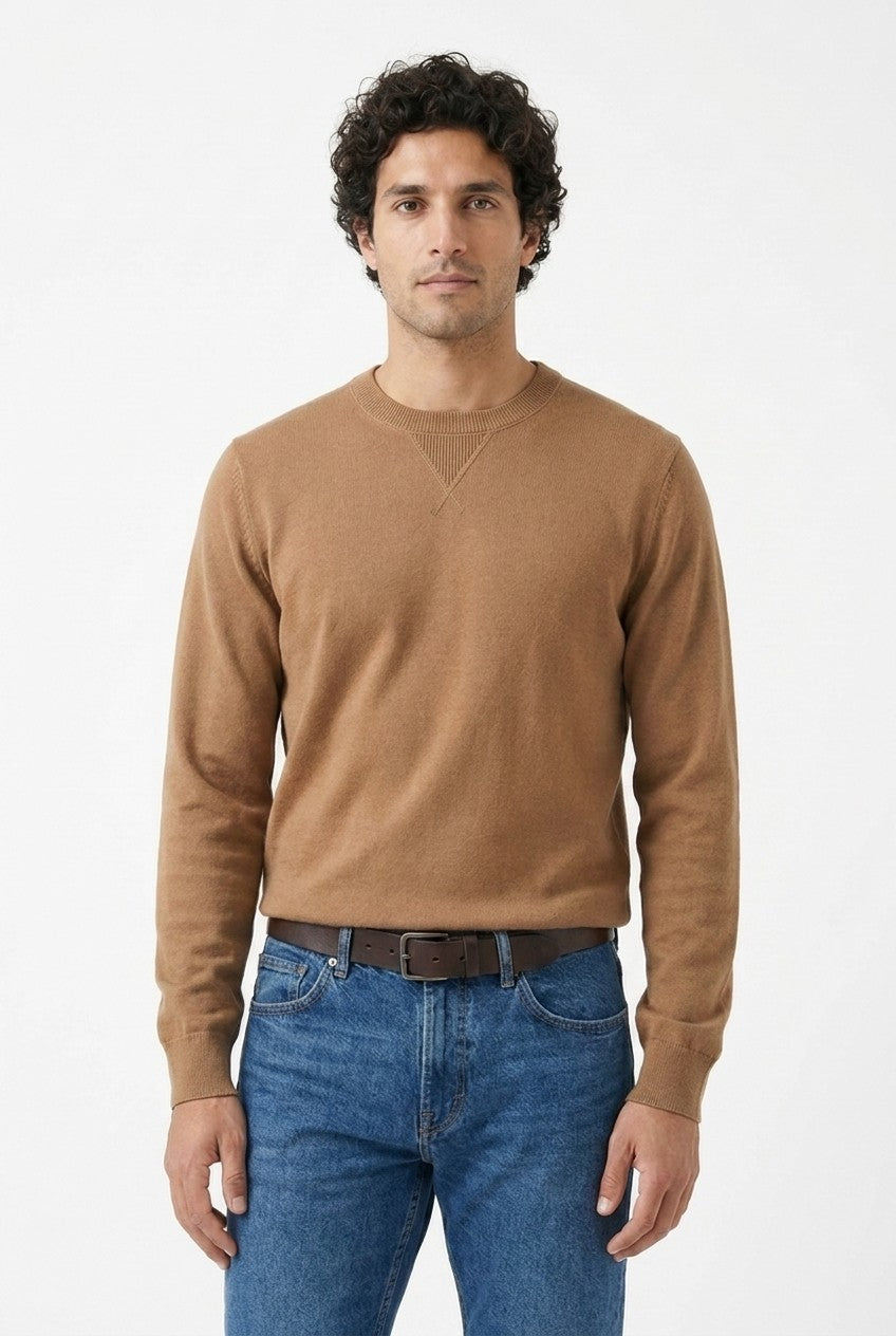 Men's Loopback Crewneck Sweatshirt | Blackstone London