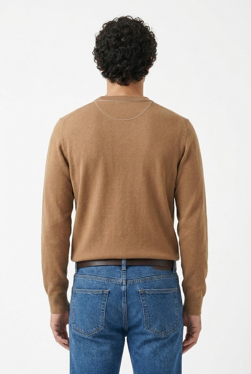 Men's Loopback Crewneck Sweatshirt | Blackstone London