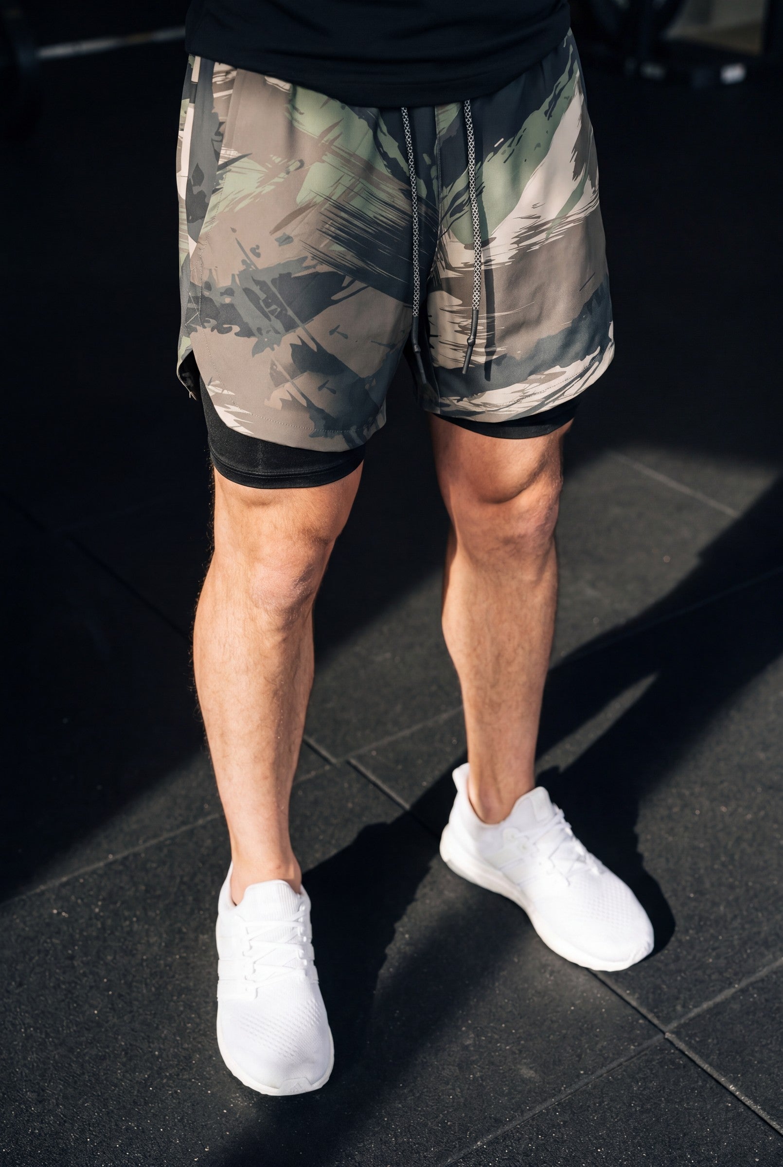 Men's Hybrid Compression Shorts | Blackstone London