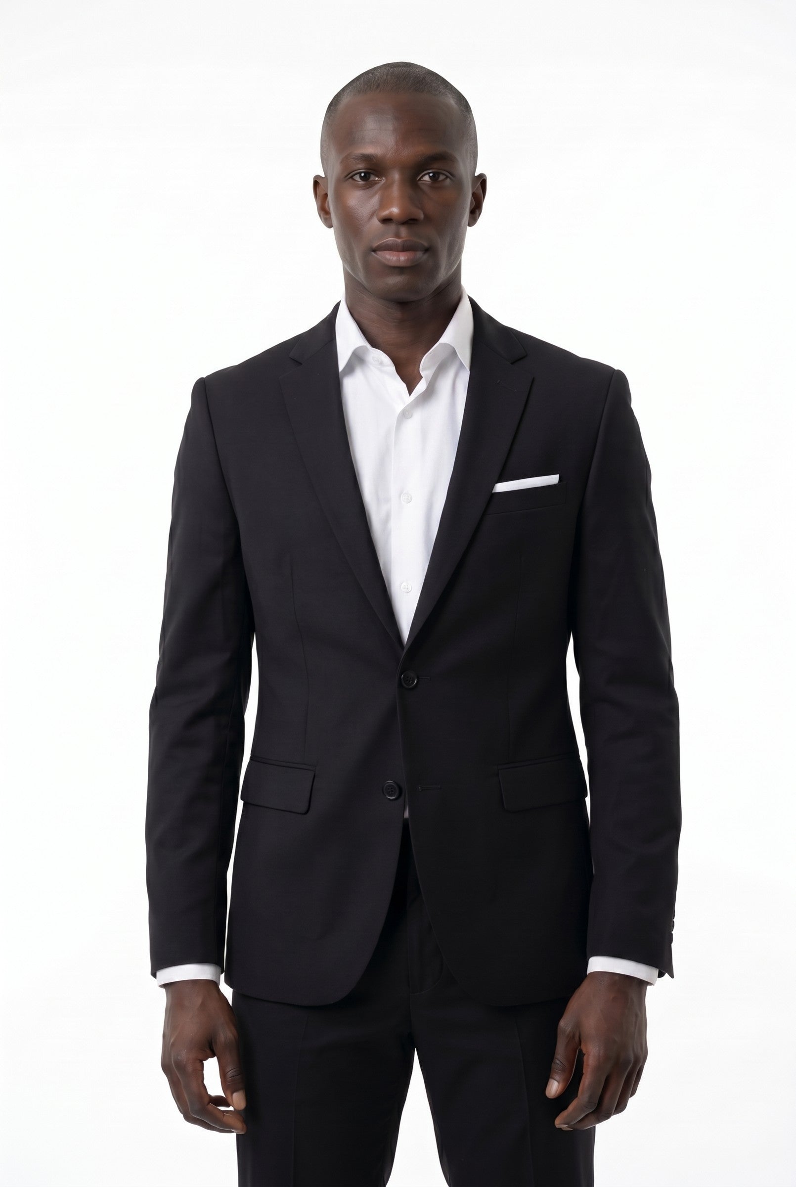 Men's Charcoal Slim Fit Two-Piece Suit | Blackstone London