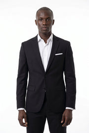 Men's Charcoal Slim Fit Two-Piece Suit | Blackstone London