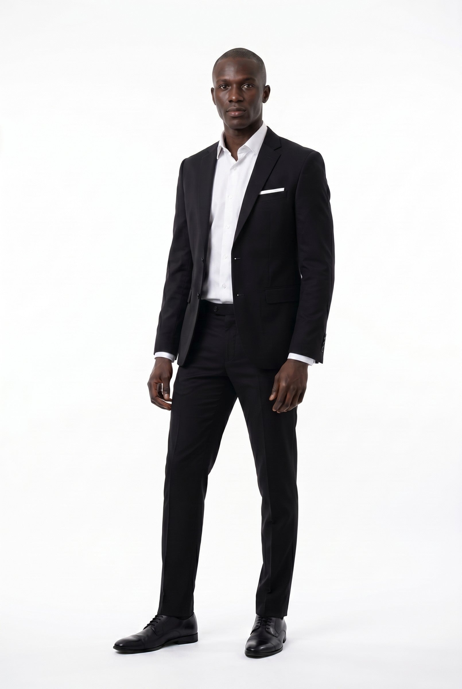 Men's Charcoal Slim Fit Two-Piece Suit | Blackstone London