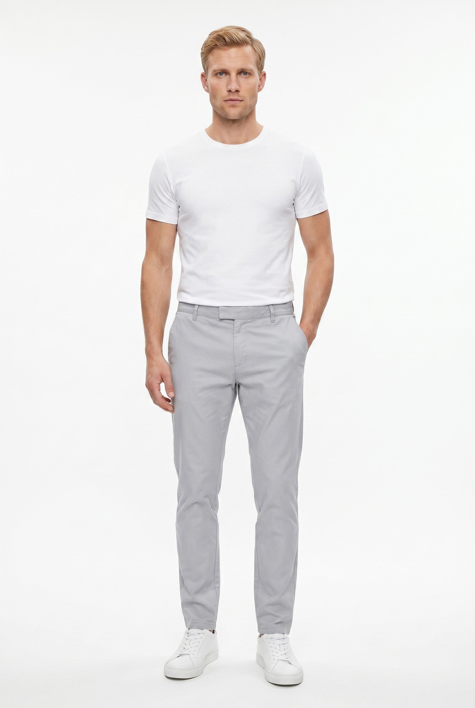 Men's Slim Fit Tailored Chino | Blackstone London
