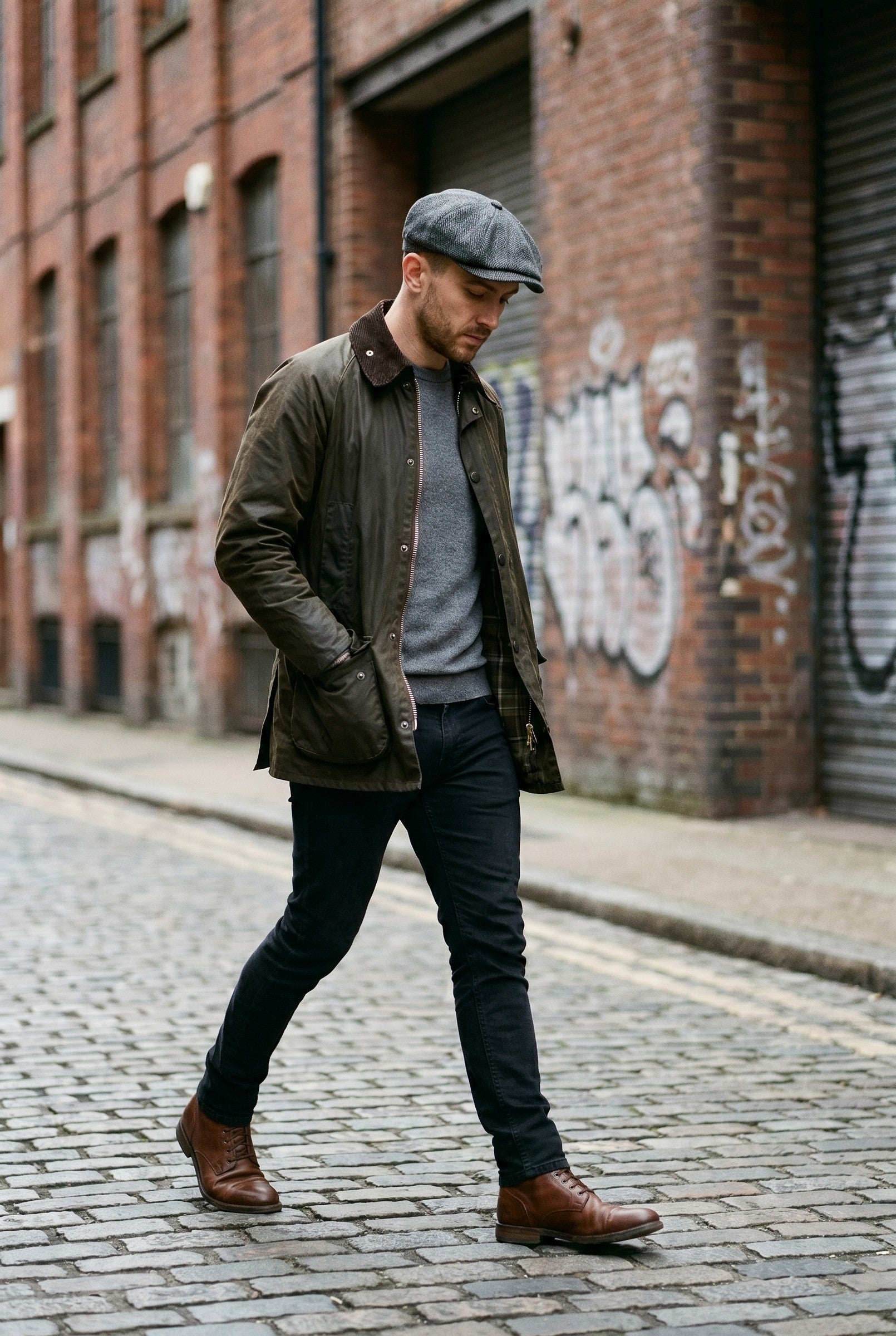 Men's Heritage Newsboy Cap | Blackstone London