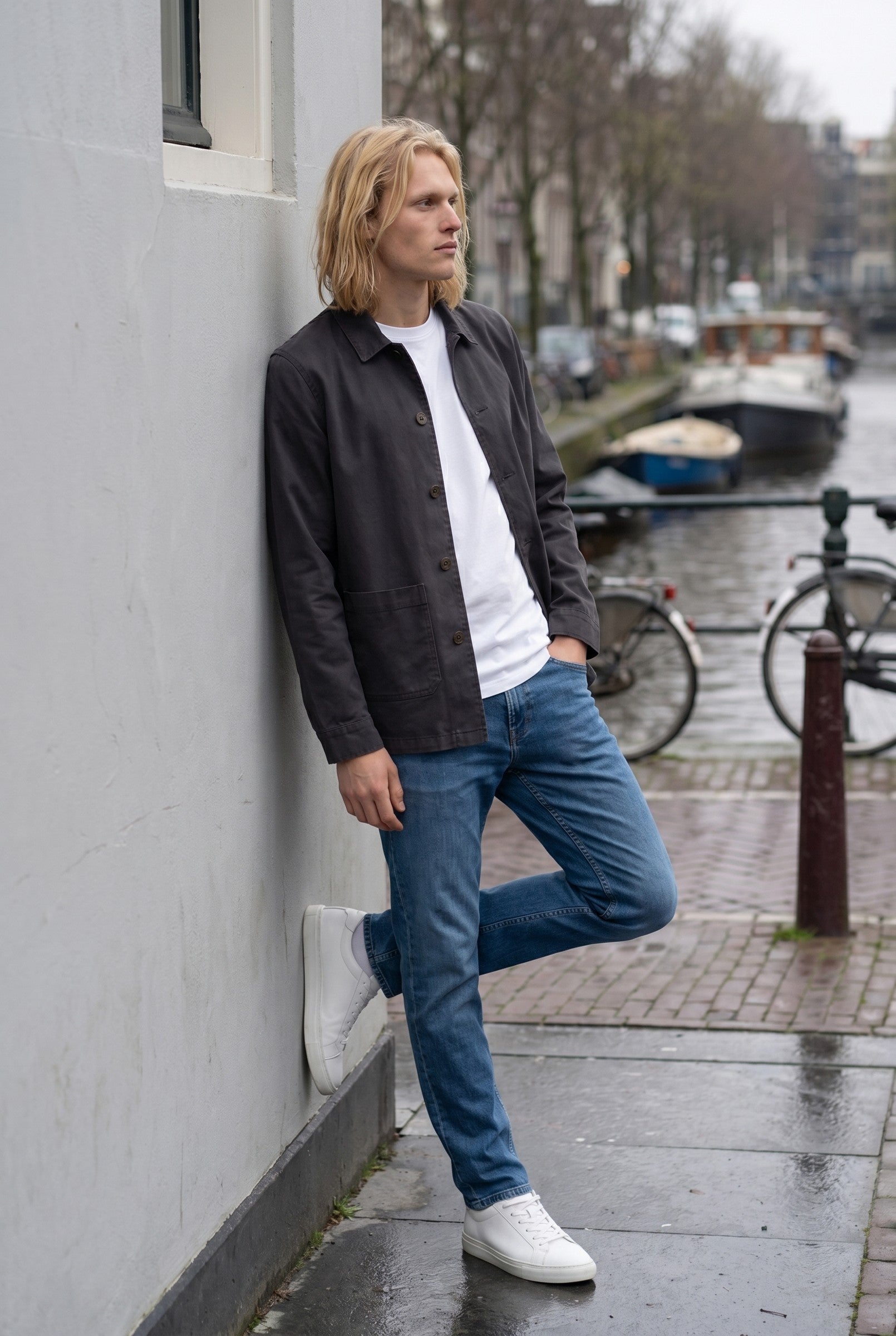 Men's Cotton Work Jacket | Blackstone London