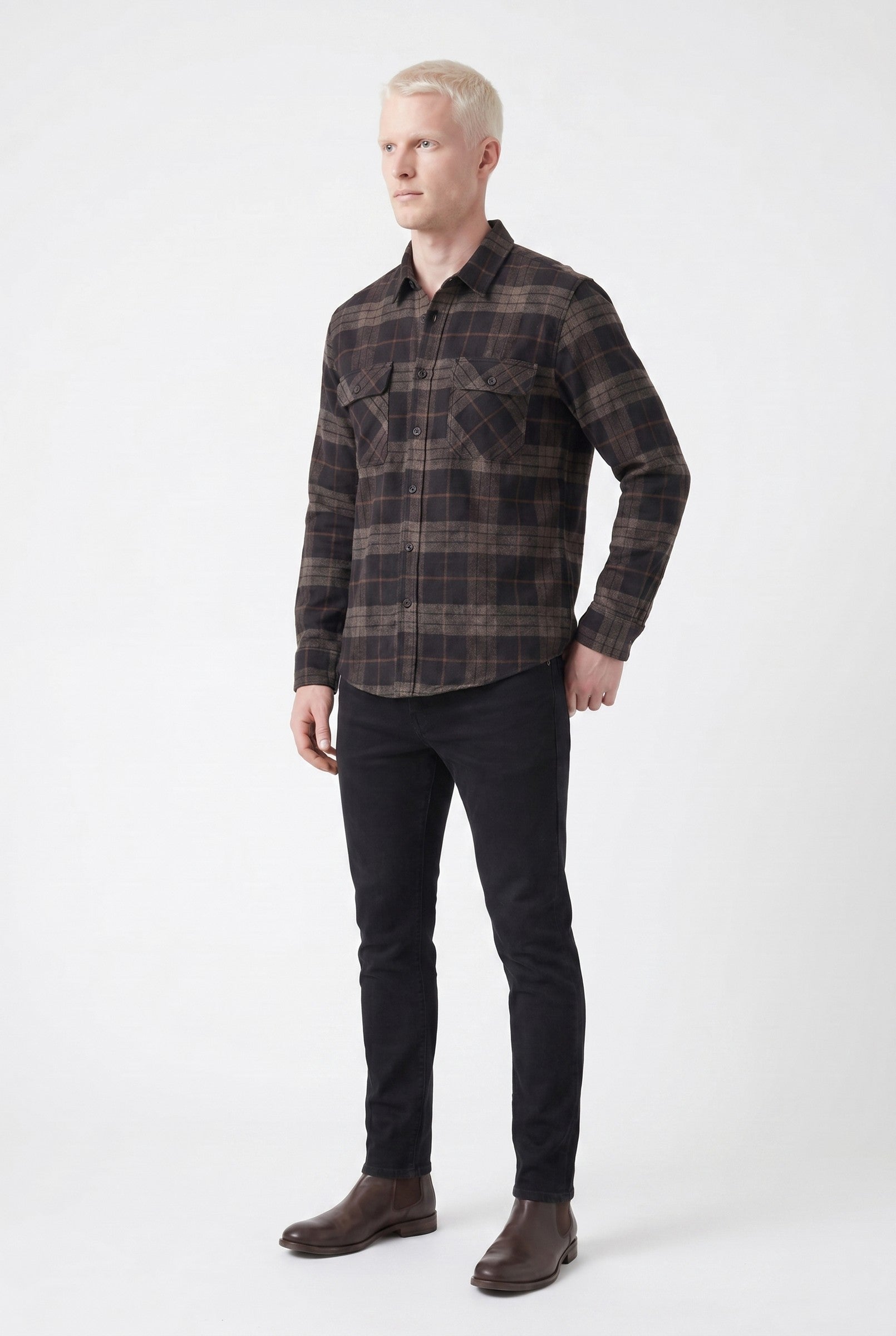 Men's Heritage Flannel Shirt | Blackstone London