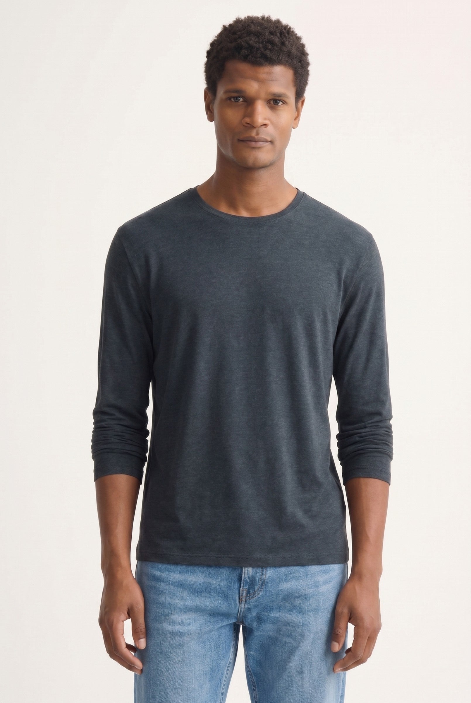 Men's Long-Sleeve Modal T-Shirt | Blackstone London