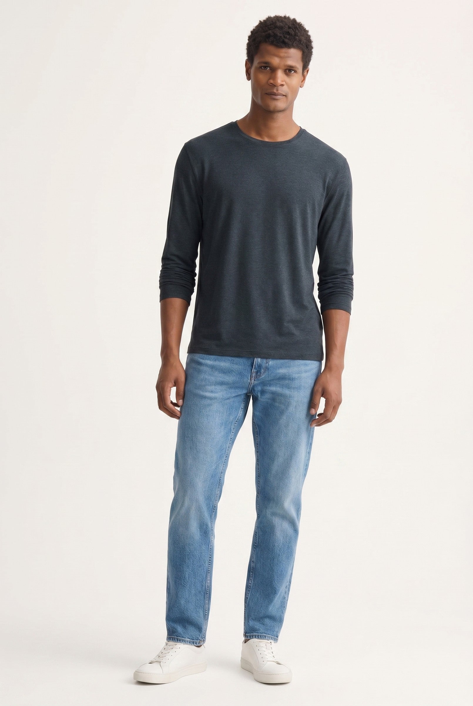 Men's Long-Sleeve Modal T-Shirt | Blackstone London