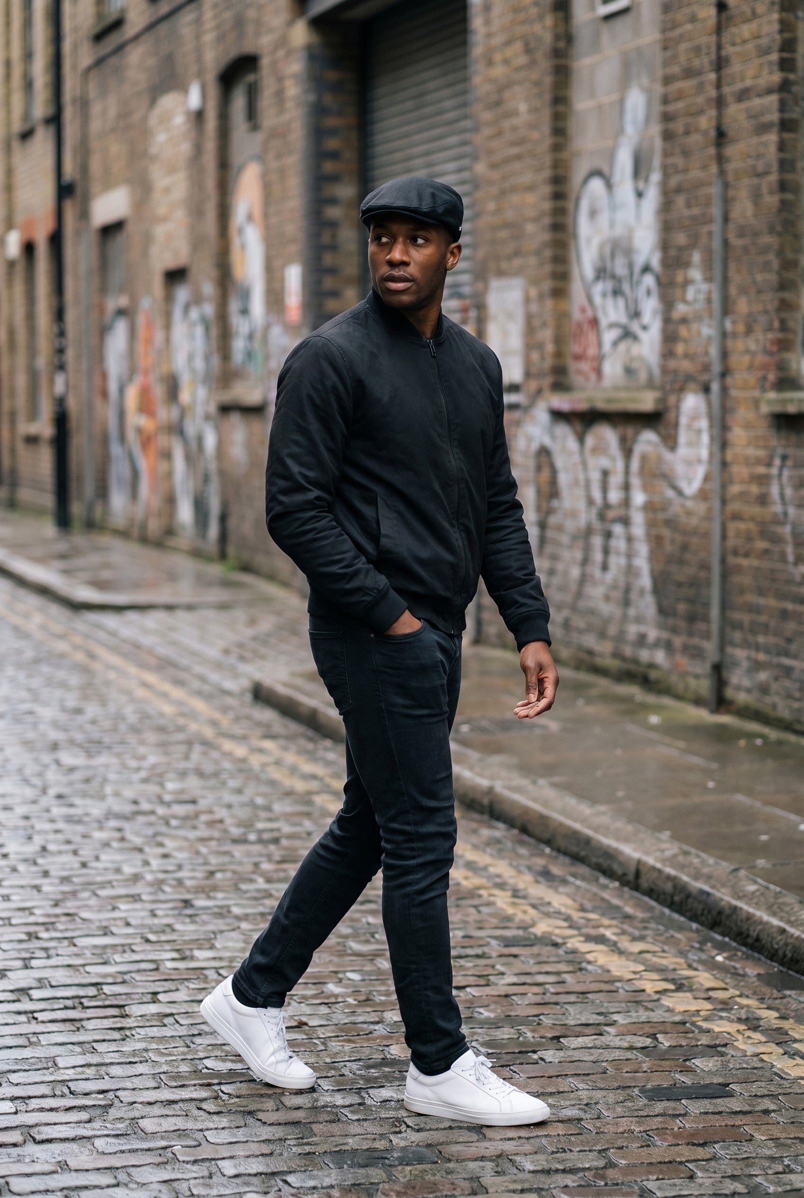 Men's Heritage Flat Cap | Blackstone London