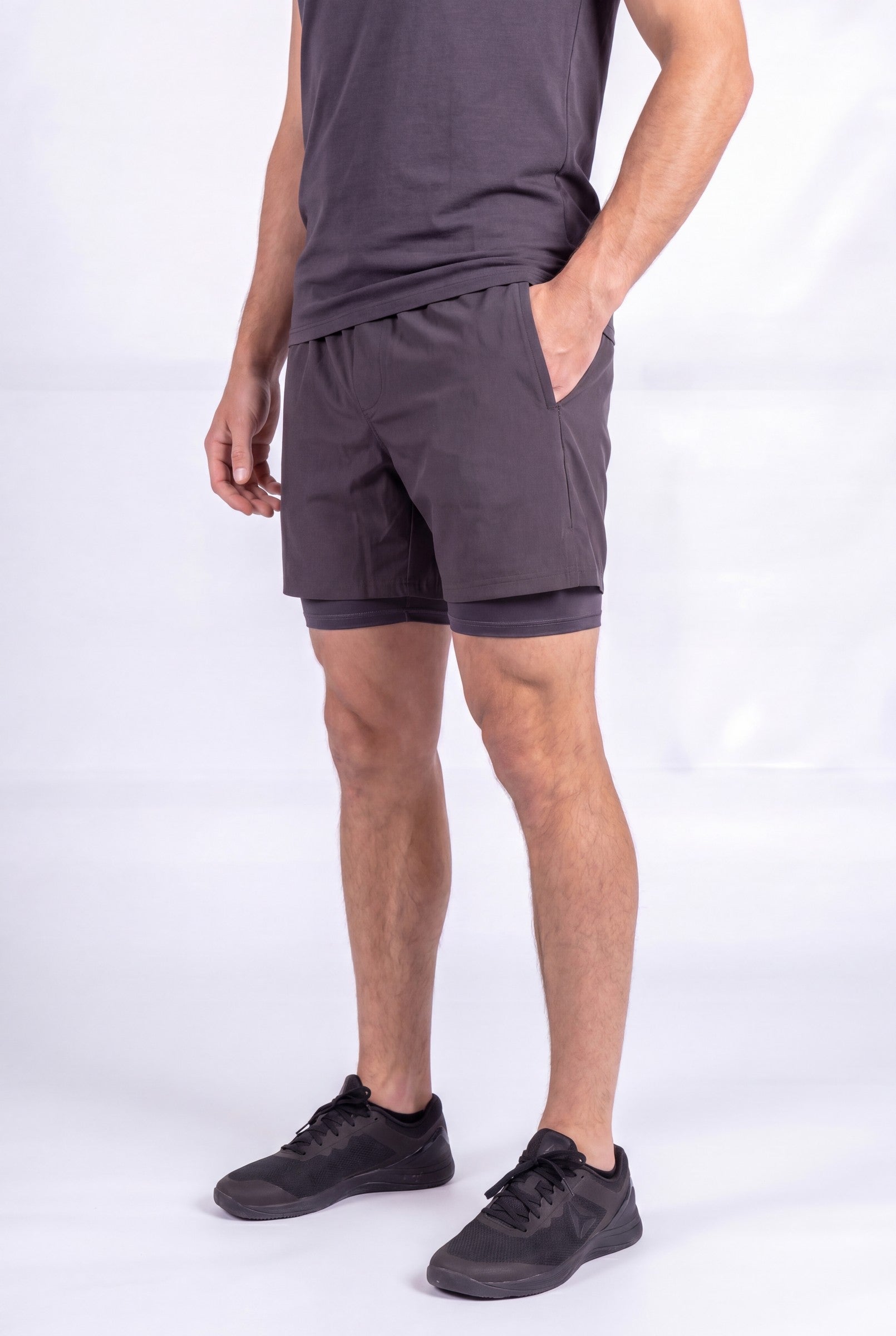 Men's Vault 2-in-1 Athletic Shorts | Blackstone London