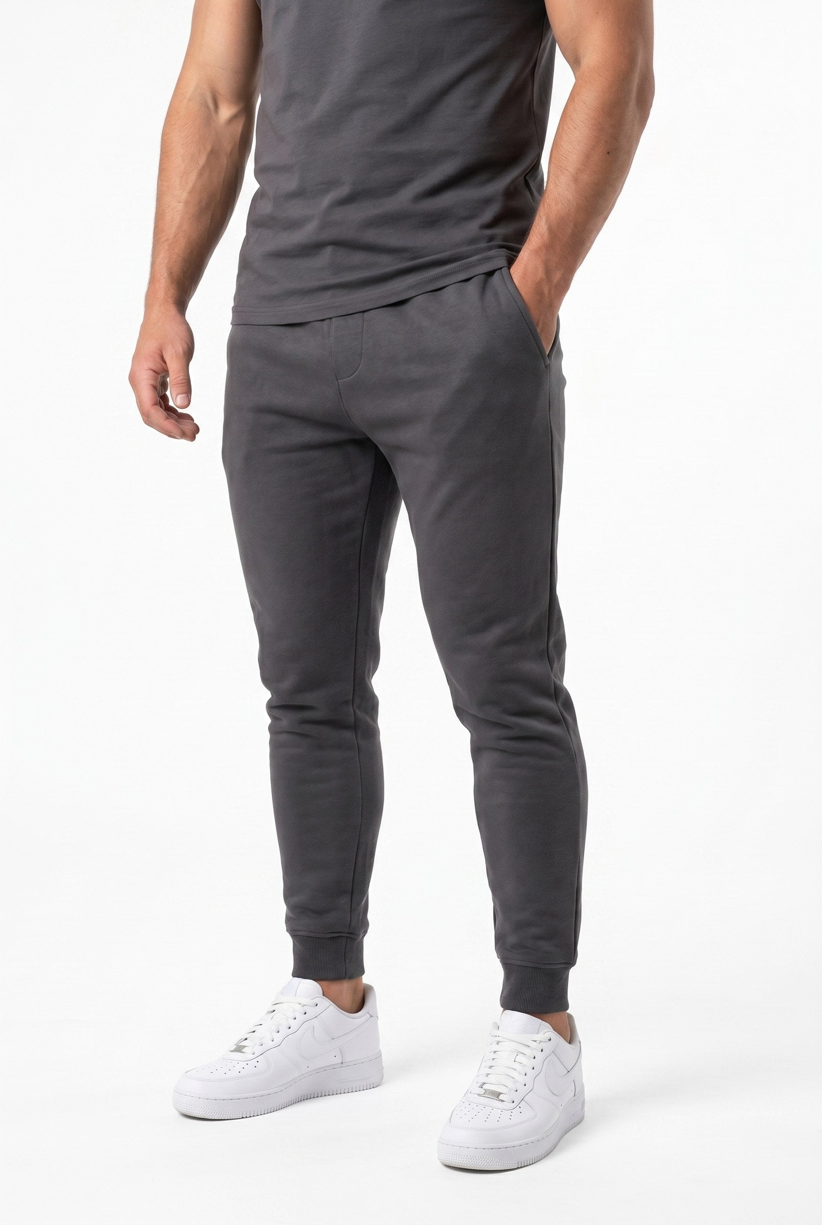 Men's Pro Fleece Tapered Joggers | Blackstone London