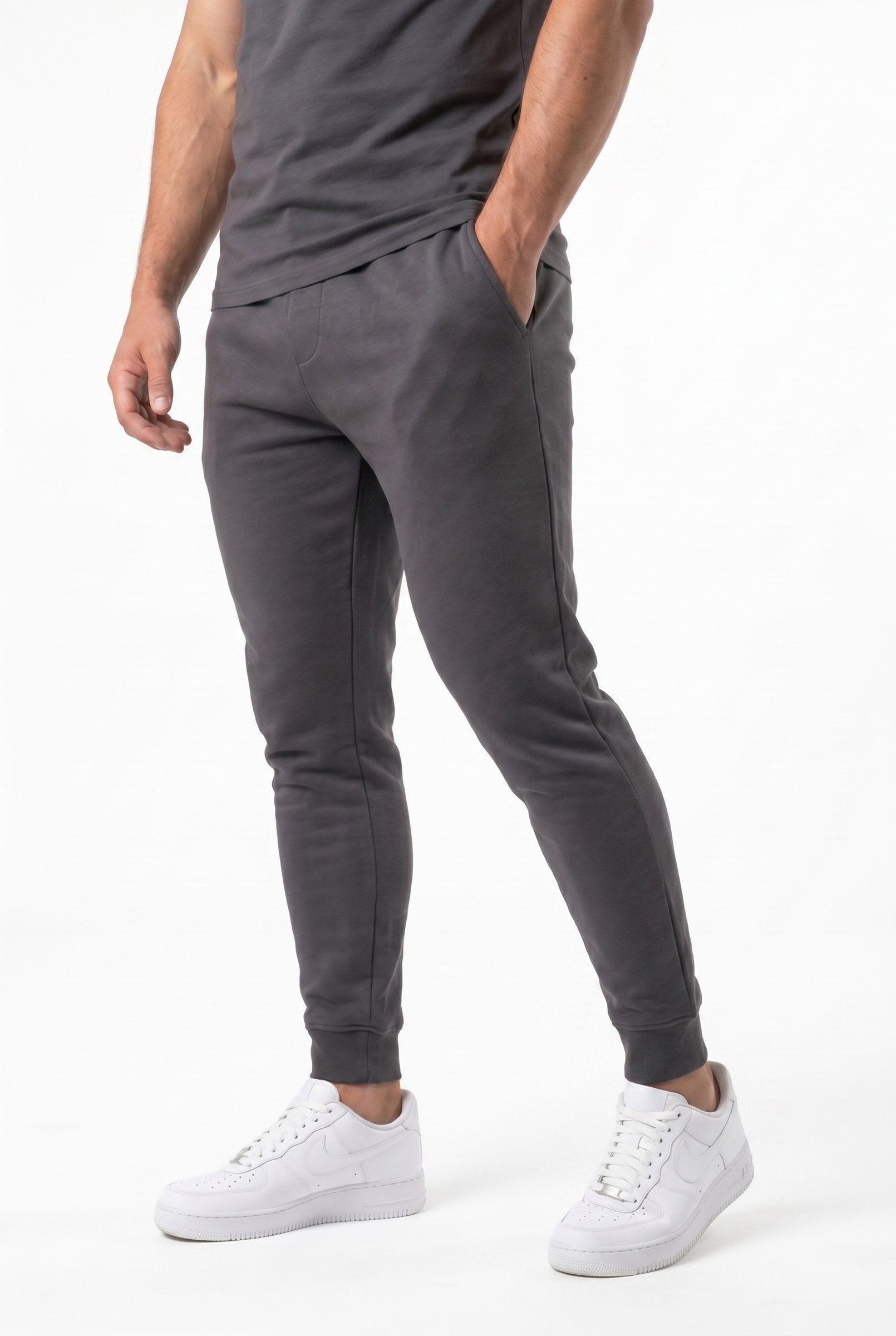 Men's Pro Fleece Tapered Joggers | Blackstone London