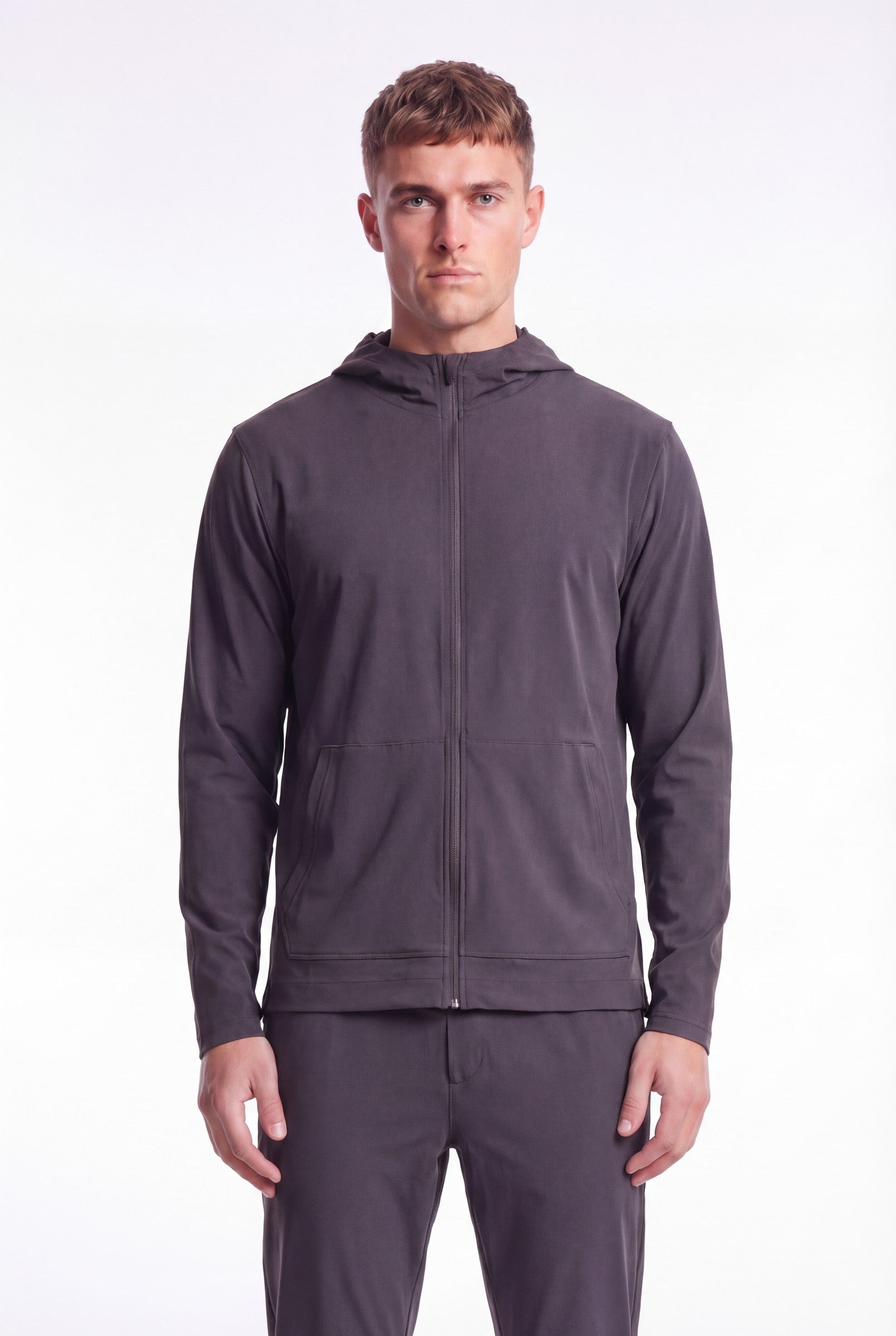 Men's Soft Knit Hooded Jacket | Blackstone London