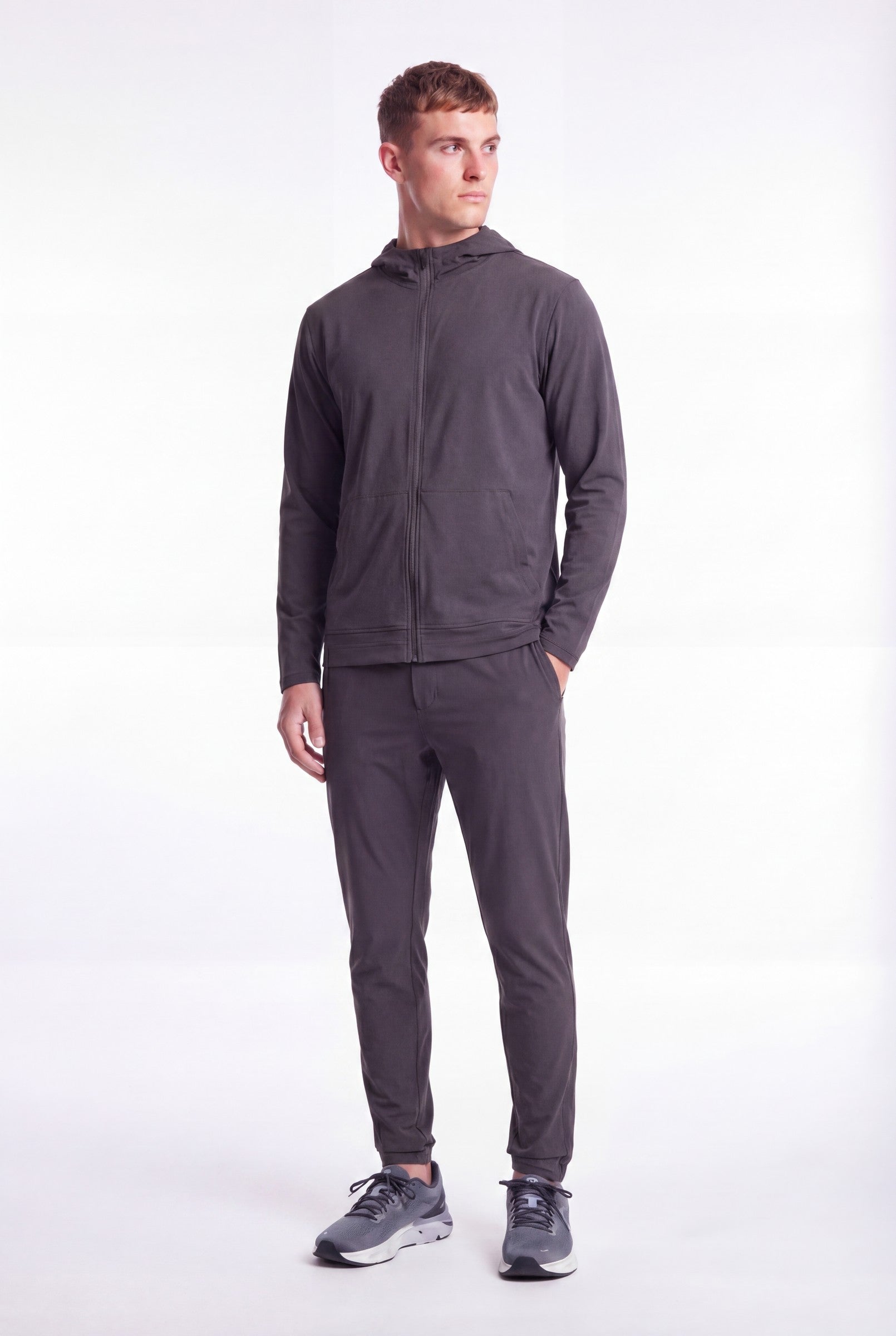 Men's Soft Knit Hooded Jacket | Blackstone London