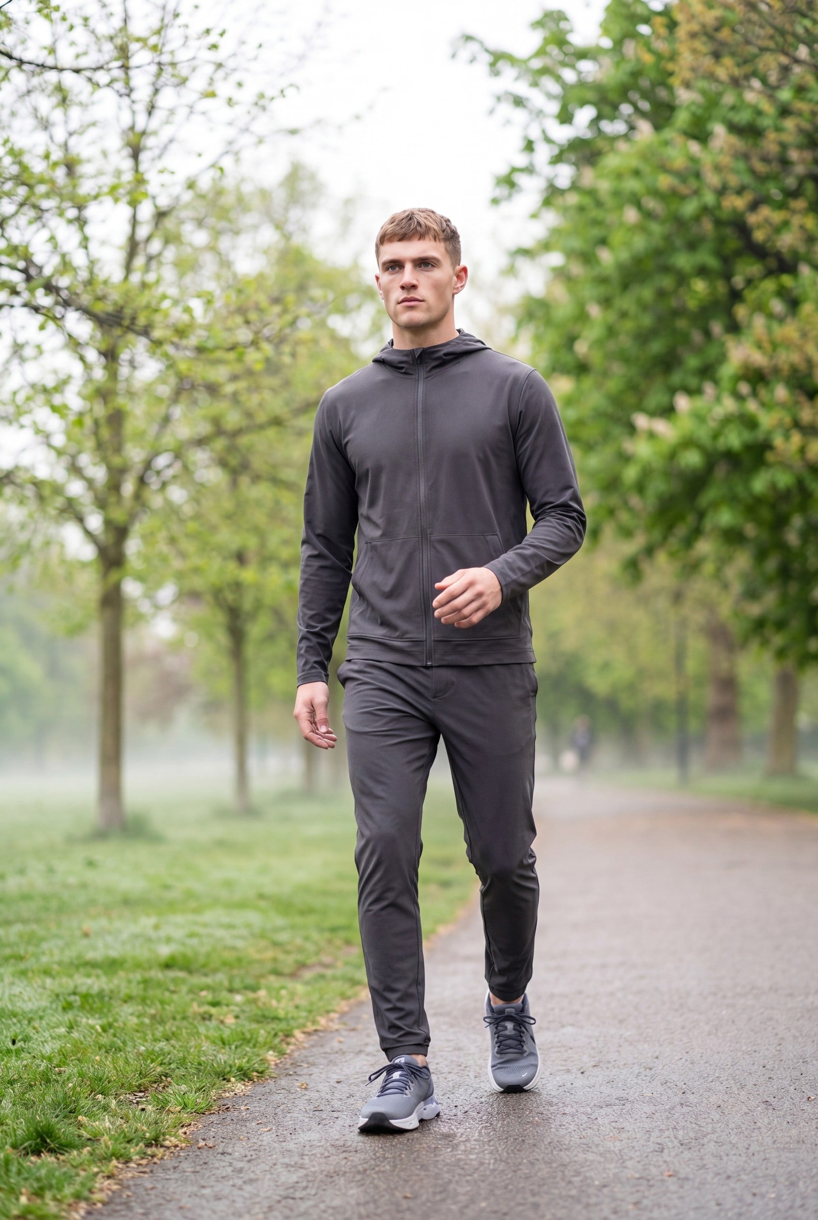 Men's Soft Knit Hooded Jacket | Blackstone London