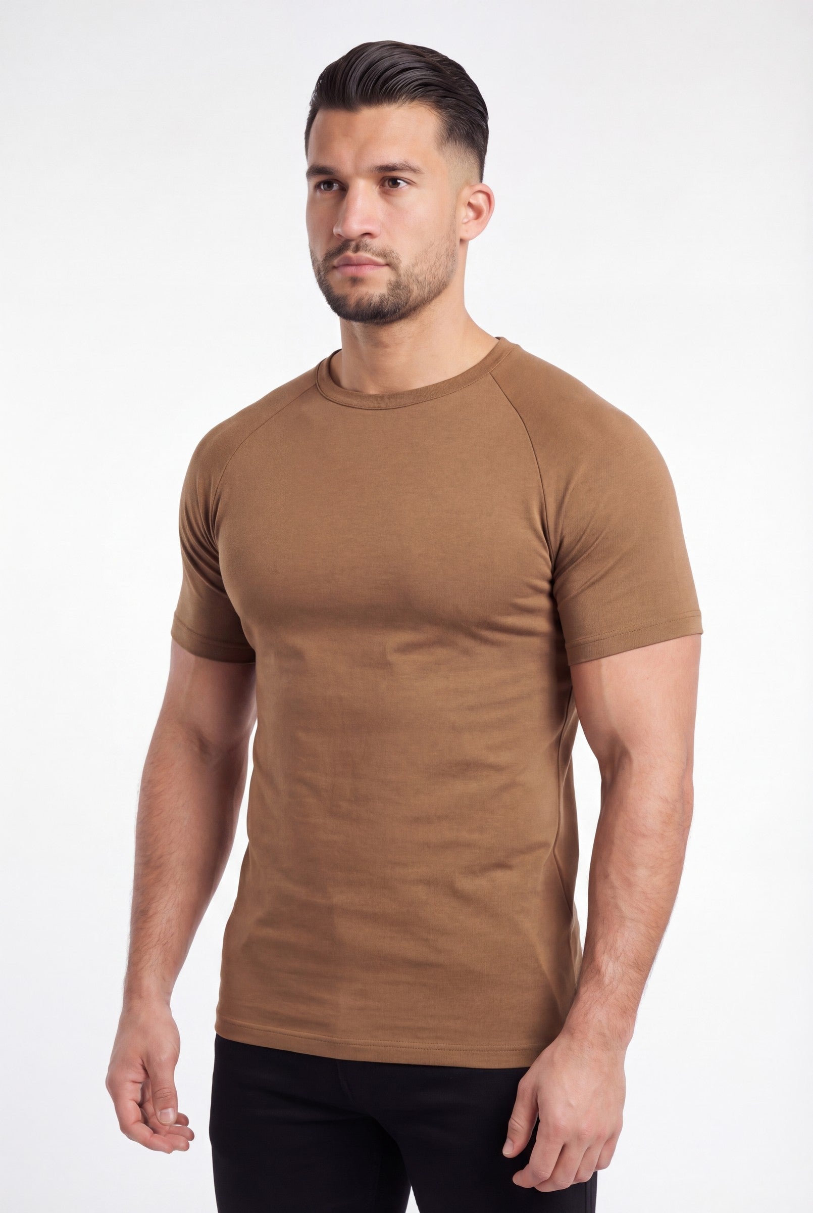 Men's Mercerised Cotton Crewneck T-Shirt | Blackstone London