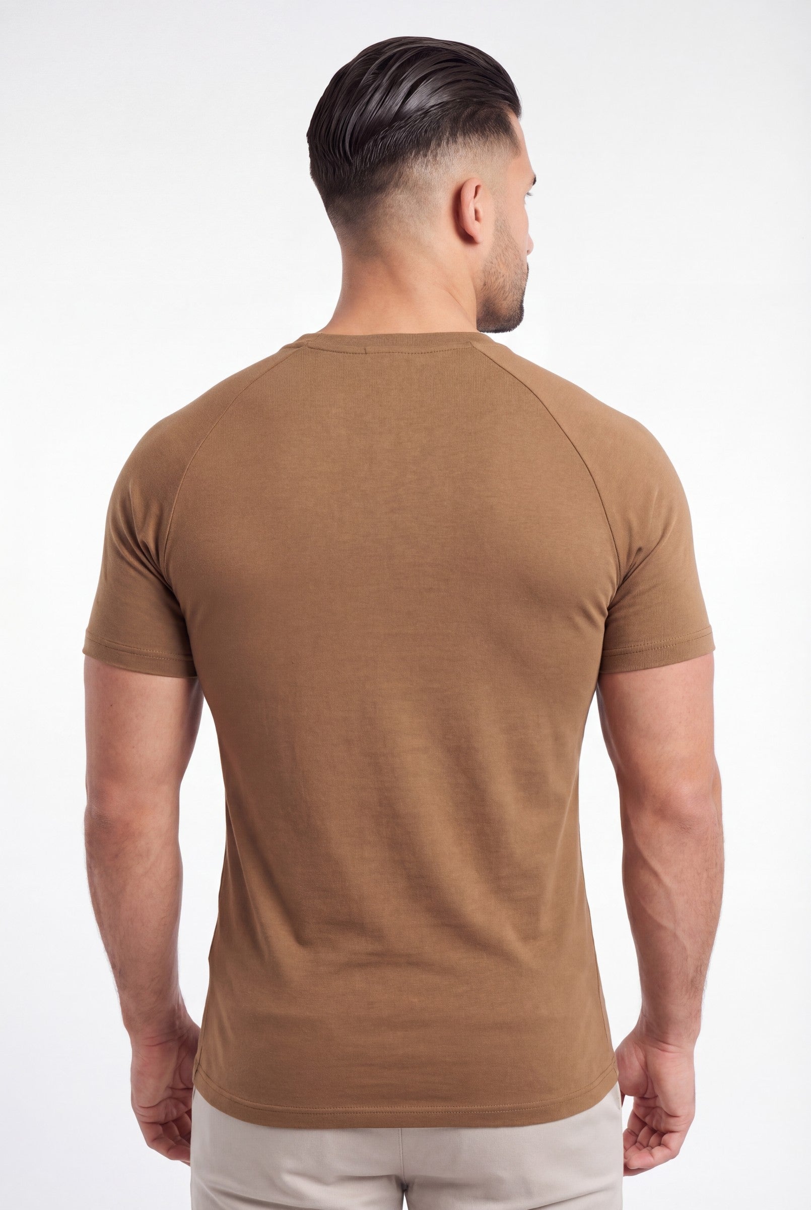 Men's Mercerised Cotton Crewneck T-Shirt | Blackstone London