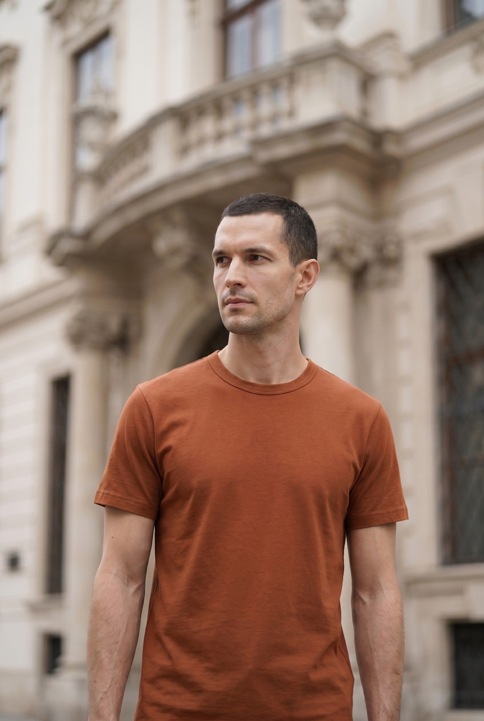 Men's Riviera Crew Neck T-Shirt | Blackstone London