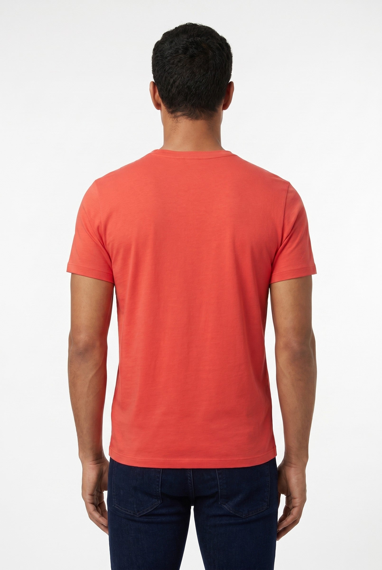 Men's Eyelet Crew Neck T-Shirt | Blackstone London
