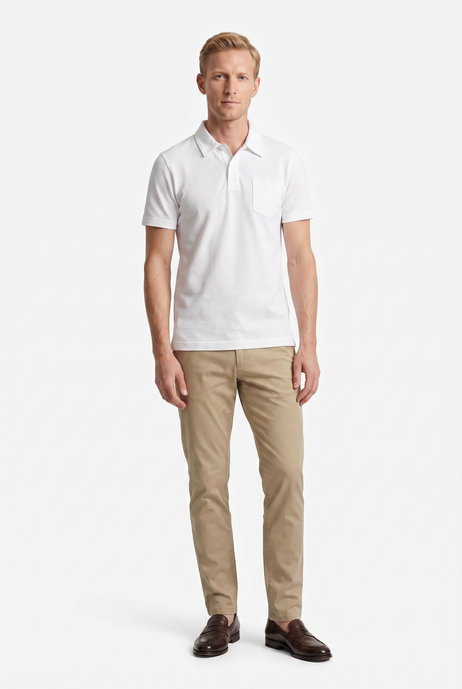 Men's Cotton Riviera Polo Shirt | Blackstone London